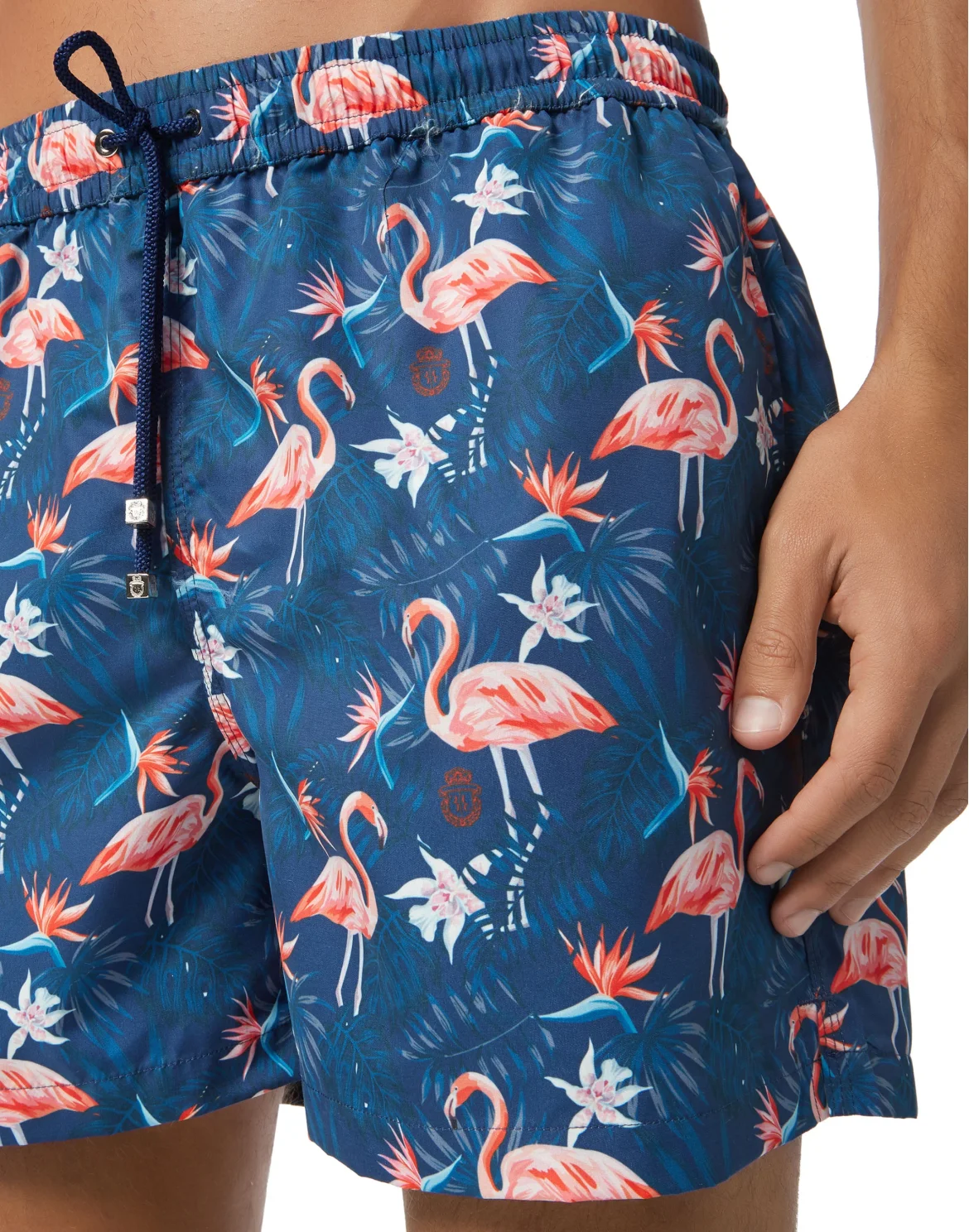 Beachwear Short Trousers Palms, цвет: Синий
