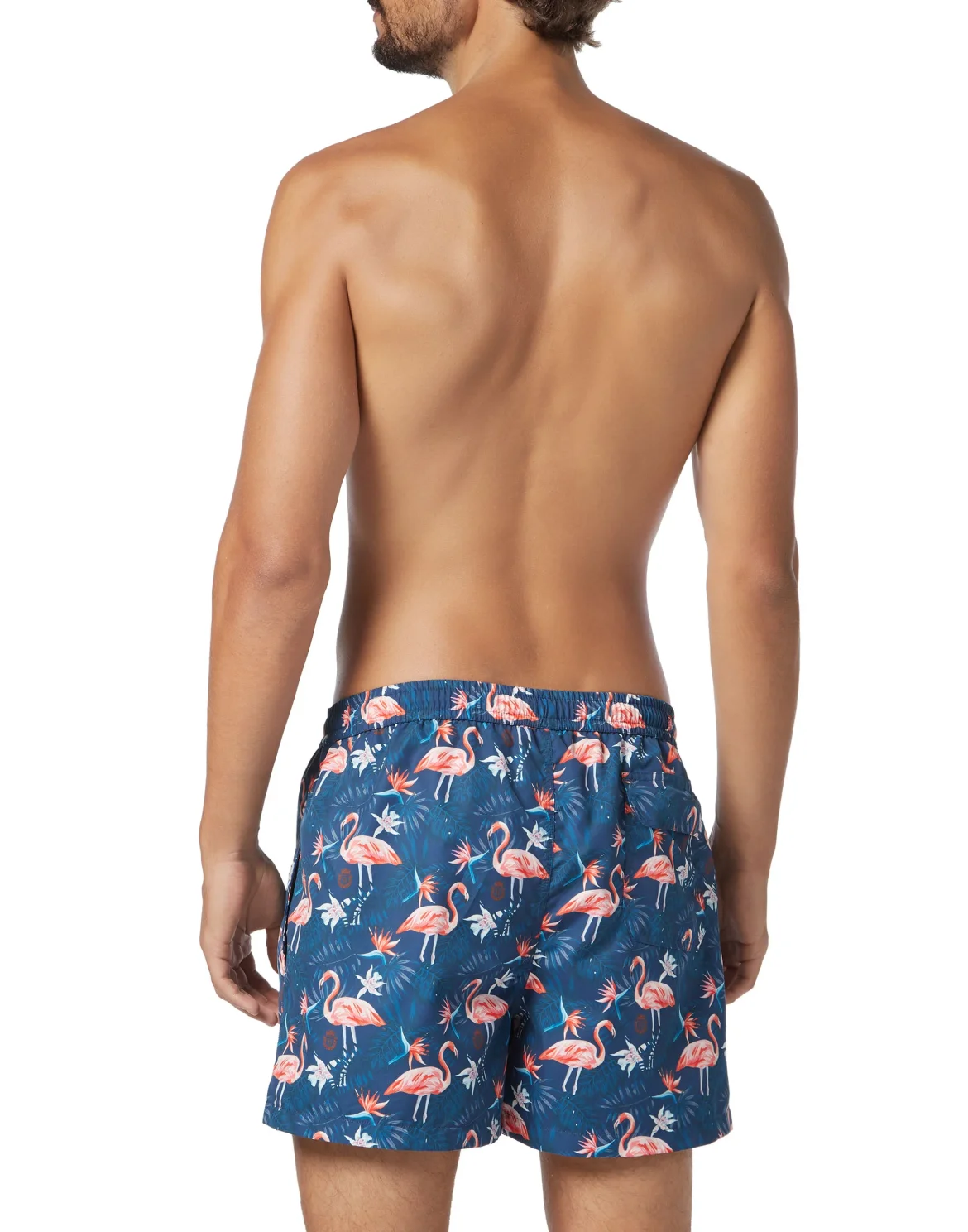 Beachwear Short Trousers Palms, цвет: Синий