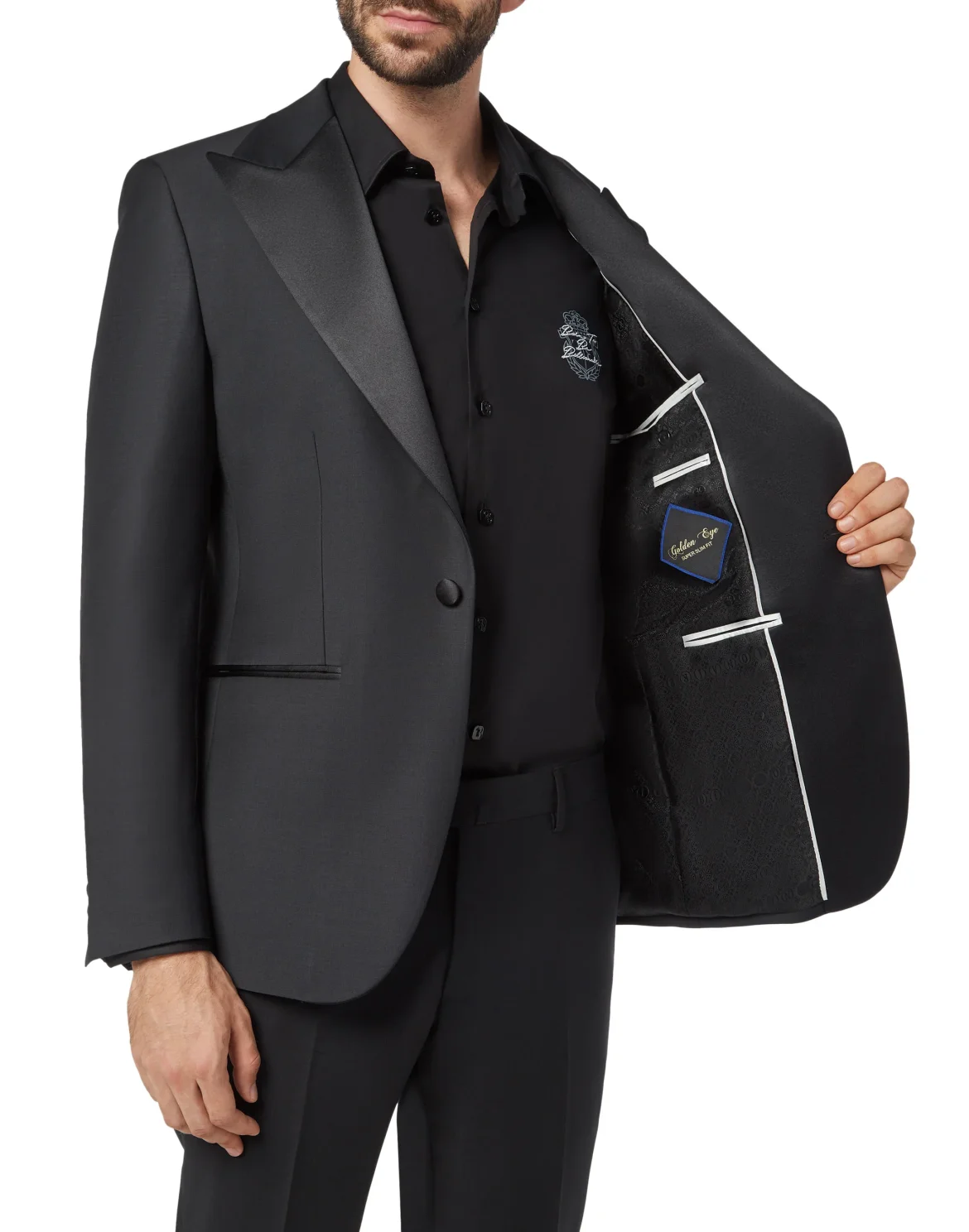 Blazer Super Slim Fit Double B, цвет: Черный