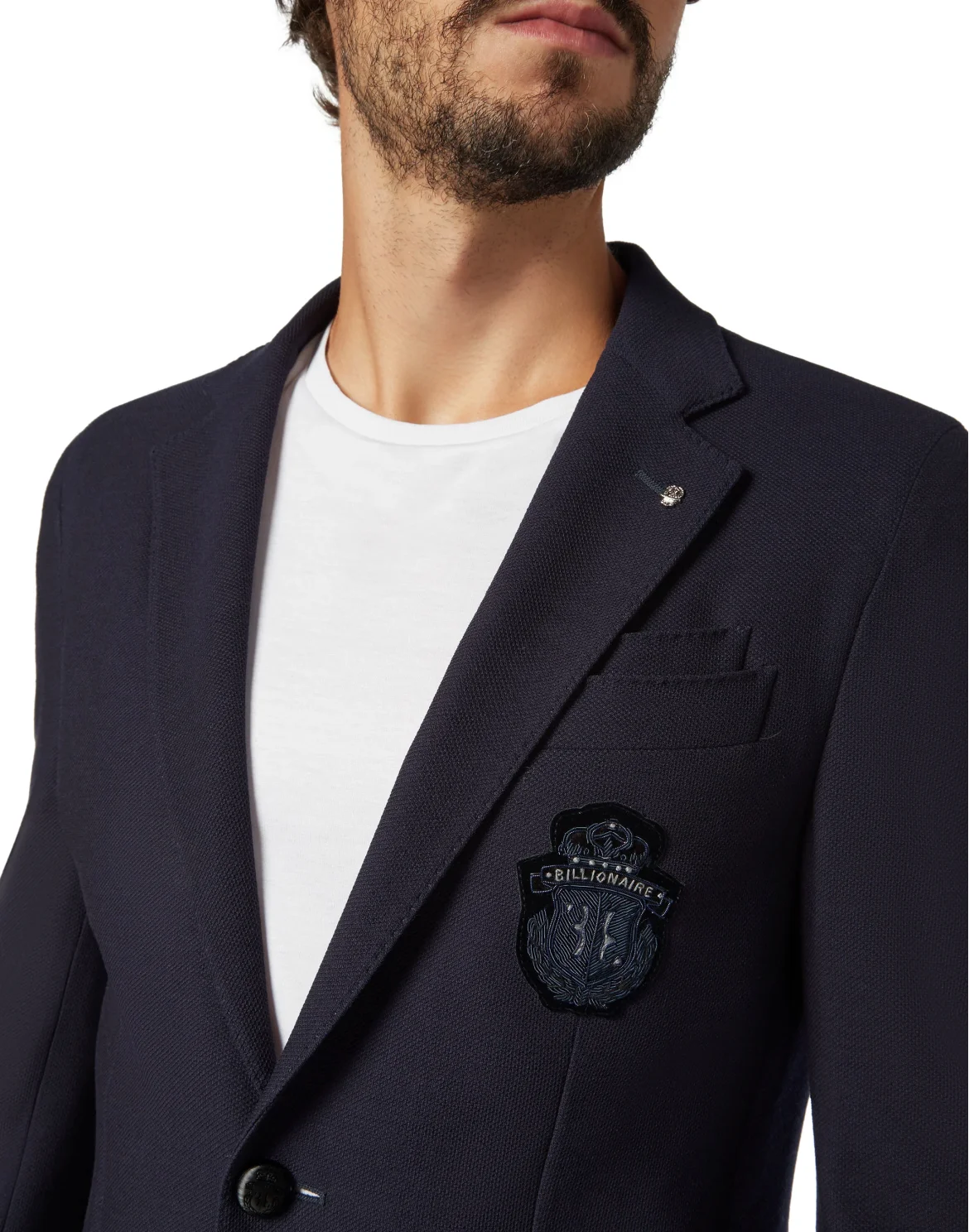 Blazer Tailored Fit Crest, цвет: Синий