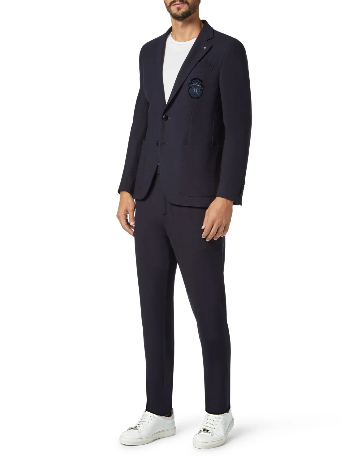 Blazer Tailored Fit Crest, цвет: Синий