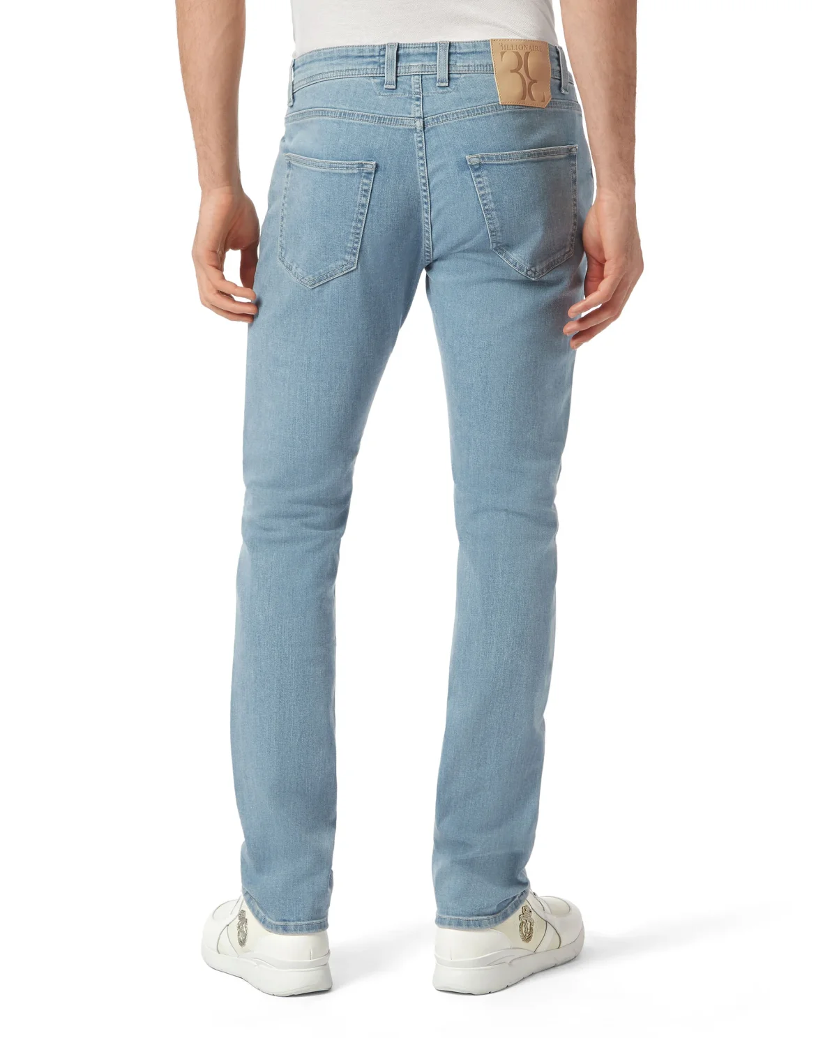 Denim Trousers Super Straight Cut Basic, цвет: Синий