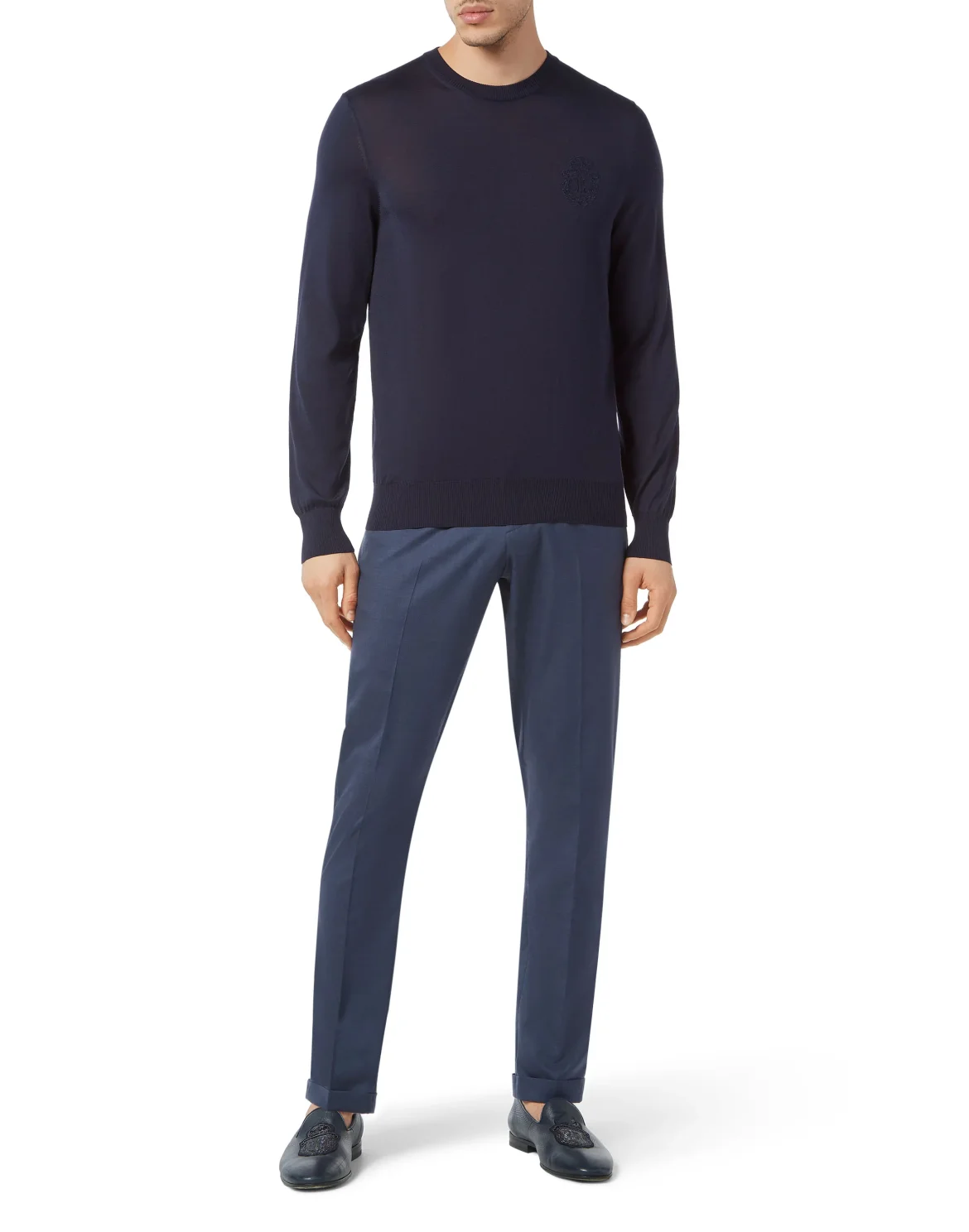 Silk Pullover LS, цвет: Синий