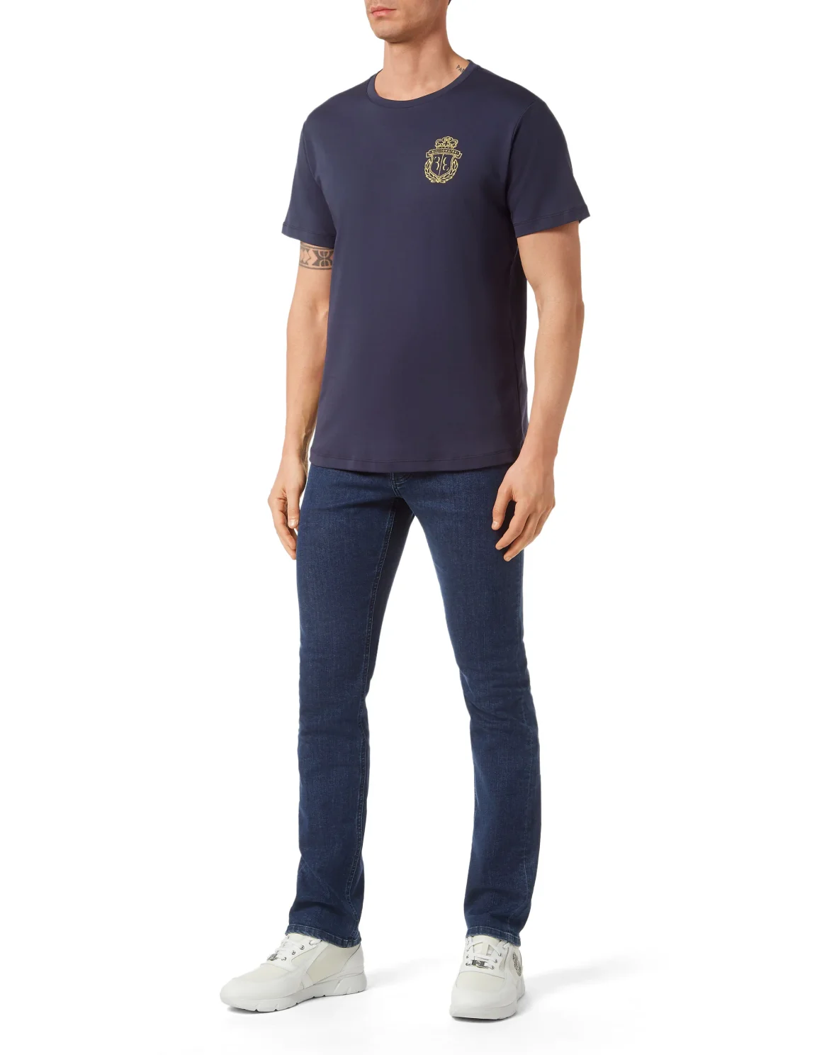 T-shirt Round Neck SS, цвет: Синий