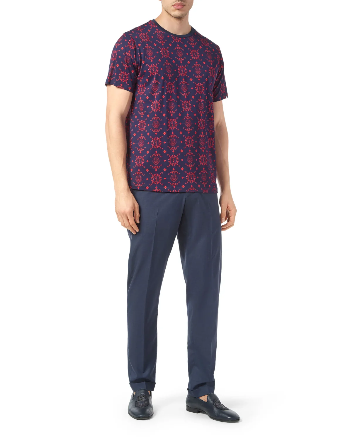 T-shirt Round Neck SS, цвет: Синий