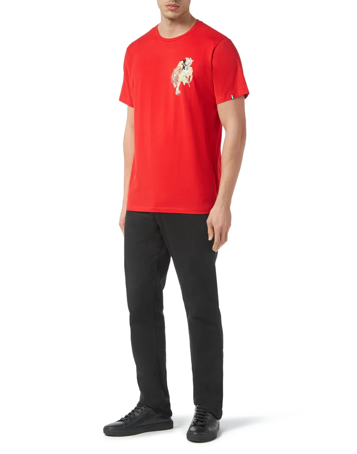 T-shirt Round Neck SS, цвет: Красный