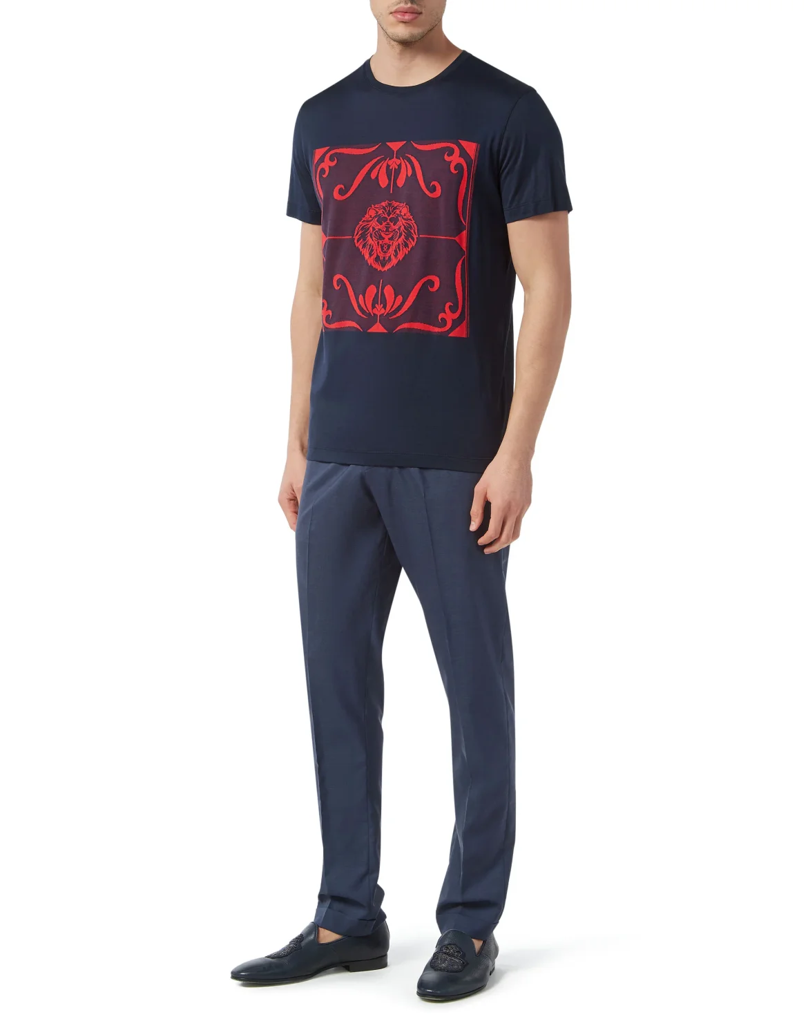 T-shirt Round Neck SS, цвет: Синий