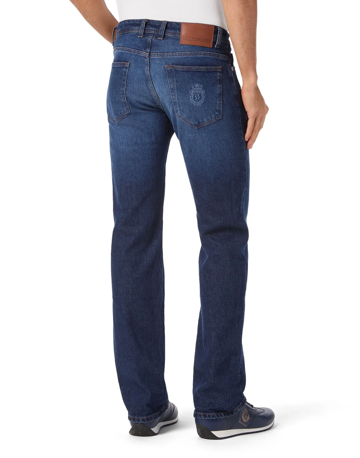 Denim Trousers Regular fit, цвет: Синий