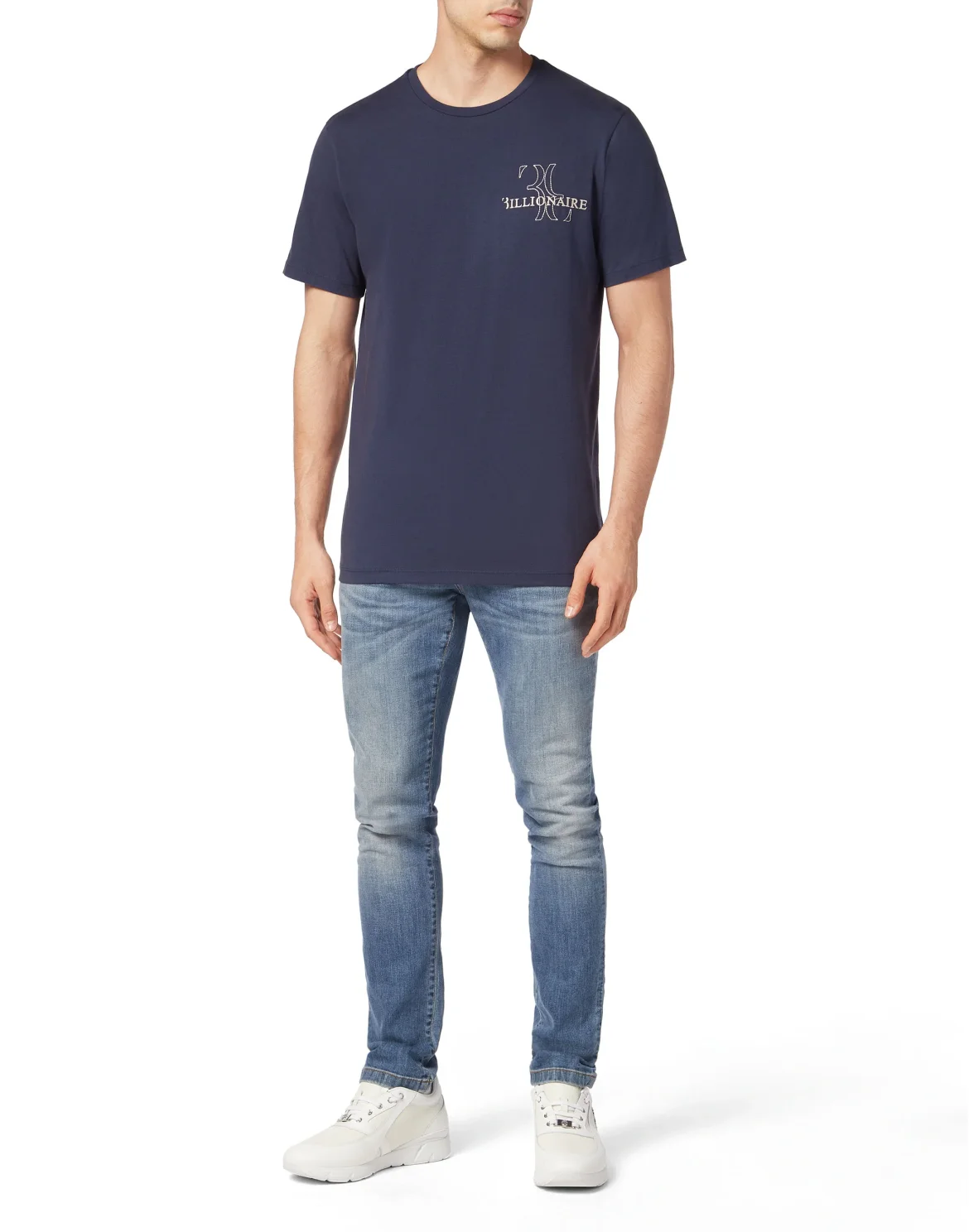 T-shirt Round Neck SS, цвет: Синий