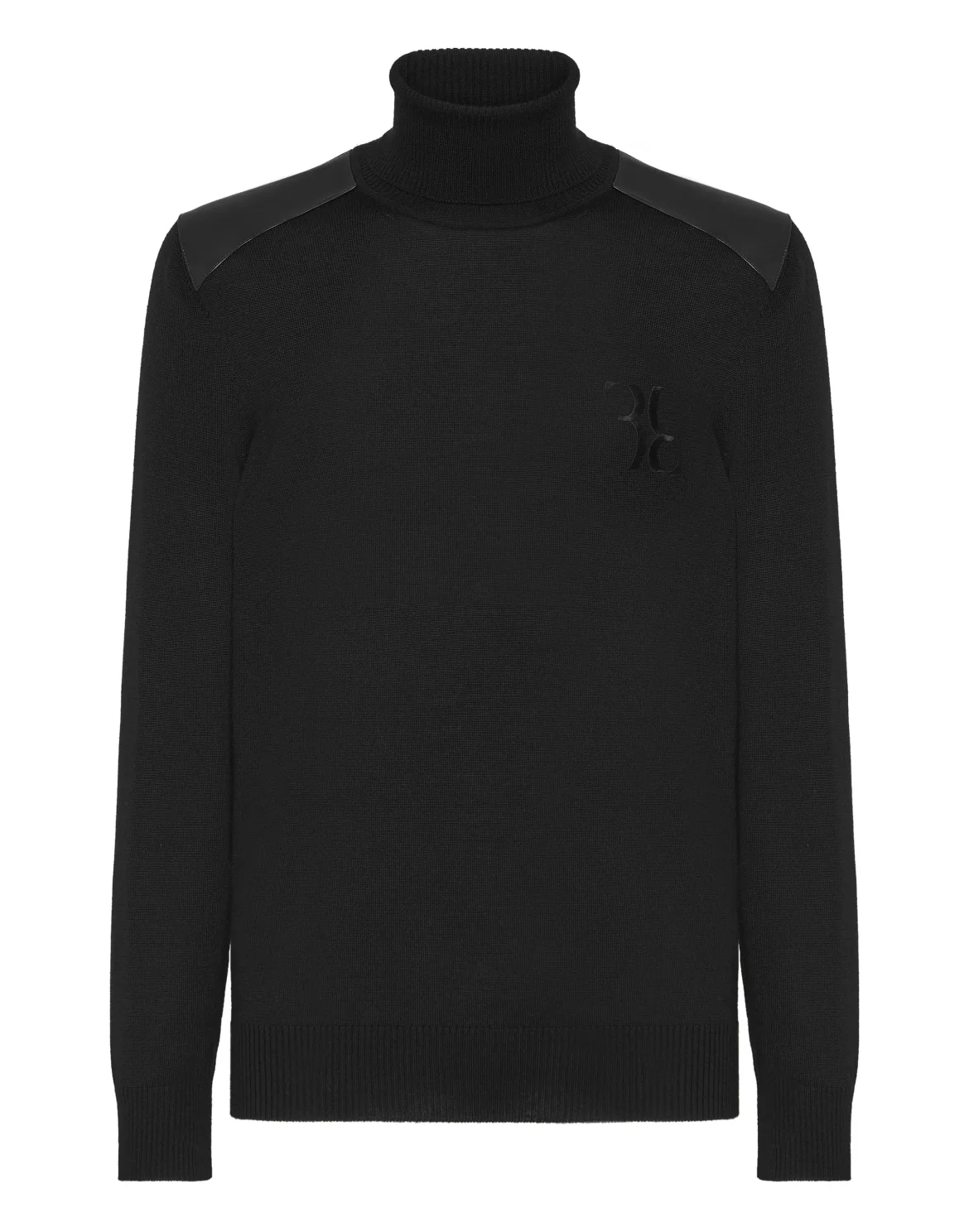 Silk/Wool Turtle Neck LS, цвет: Черный