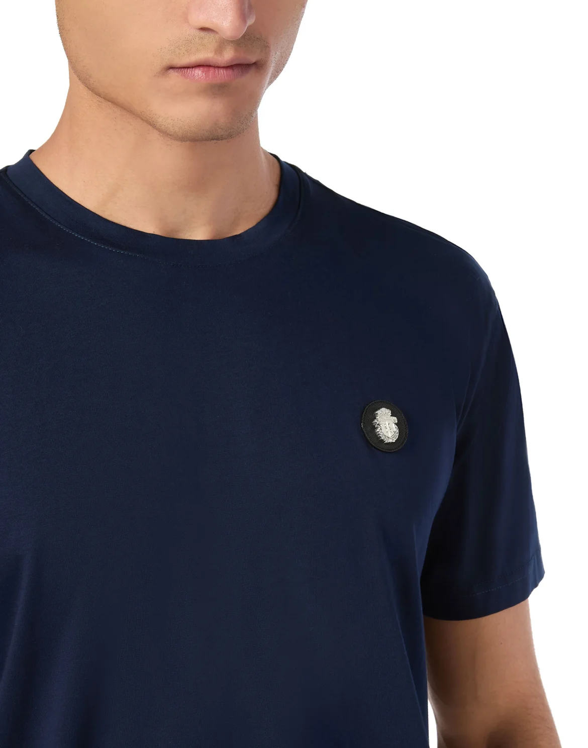 T-shirt Round Neck SS, цвет: Синий