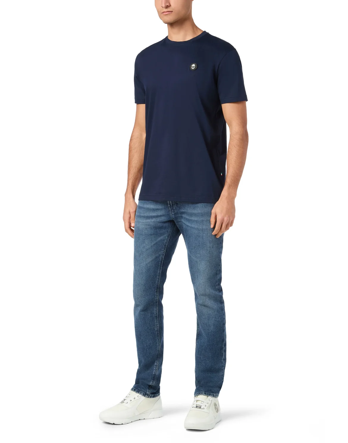 T-shirt Round Neck SS, цвет: Синий