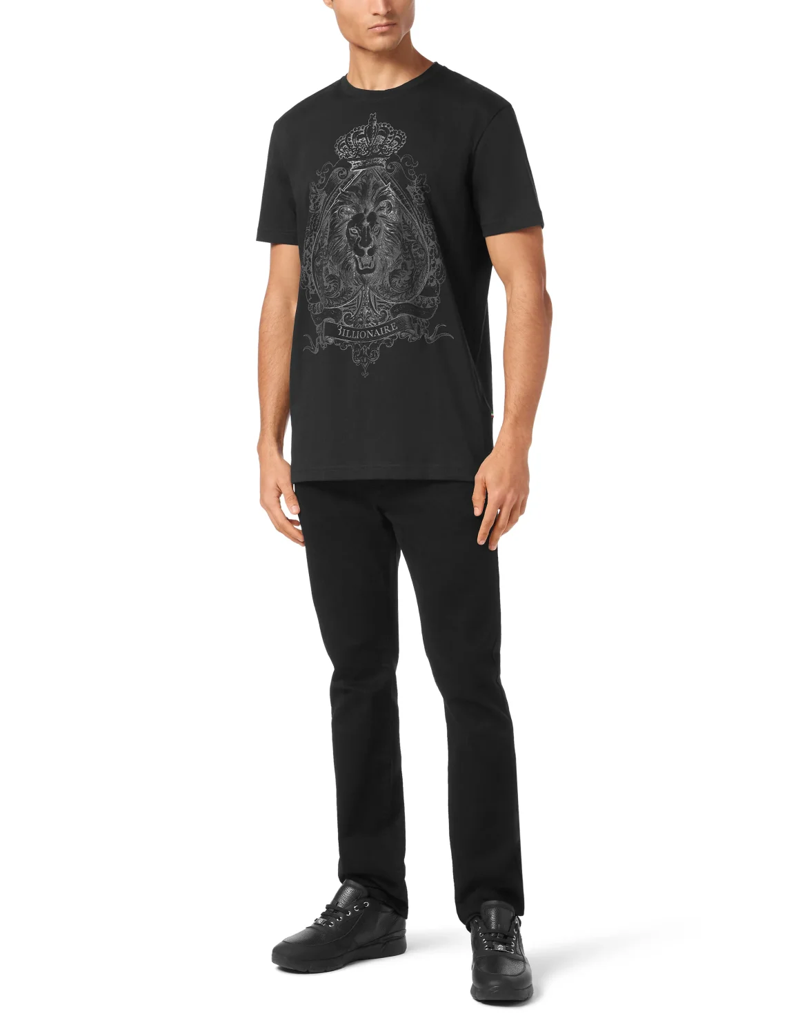 T-shirt Round Neck SS, цвет: Черный