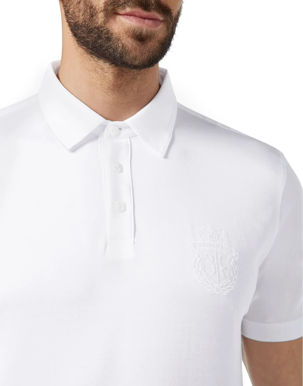 Polo shirt SS Crest, цвет: Белый