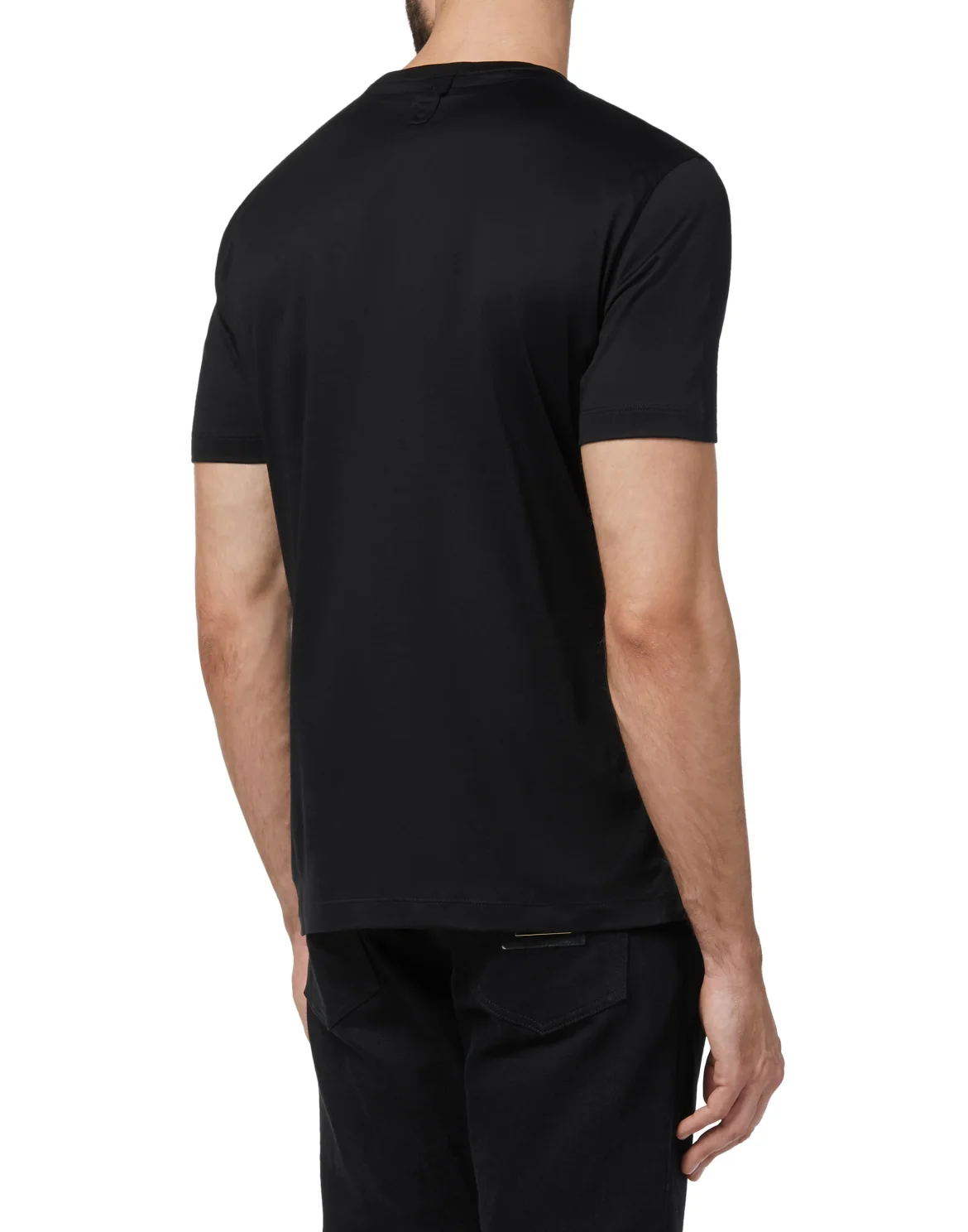 T-shirt Round Neck SS Crest, цвет: Черный