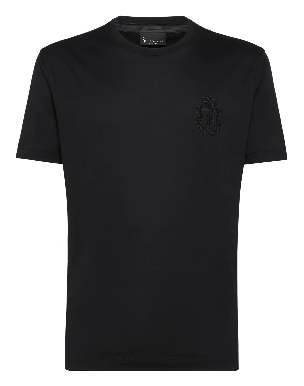T-shirt Round Neck SS Crest, цвет: Черный