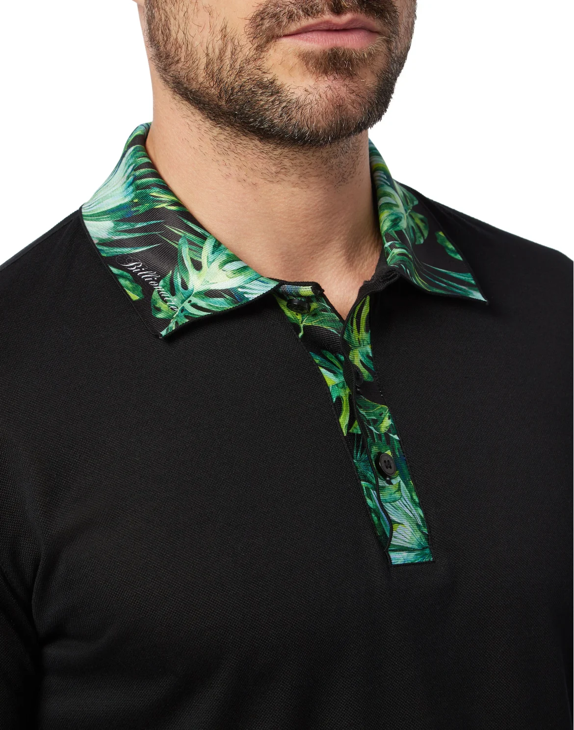 Polo shirt SS Palms, цвет: Черный