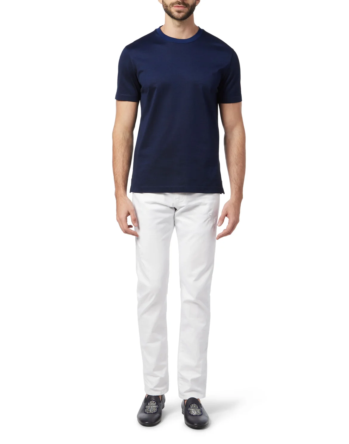 T-shirt Round Neck SS Crest, цвет: Синий