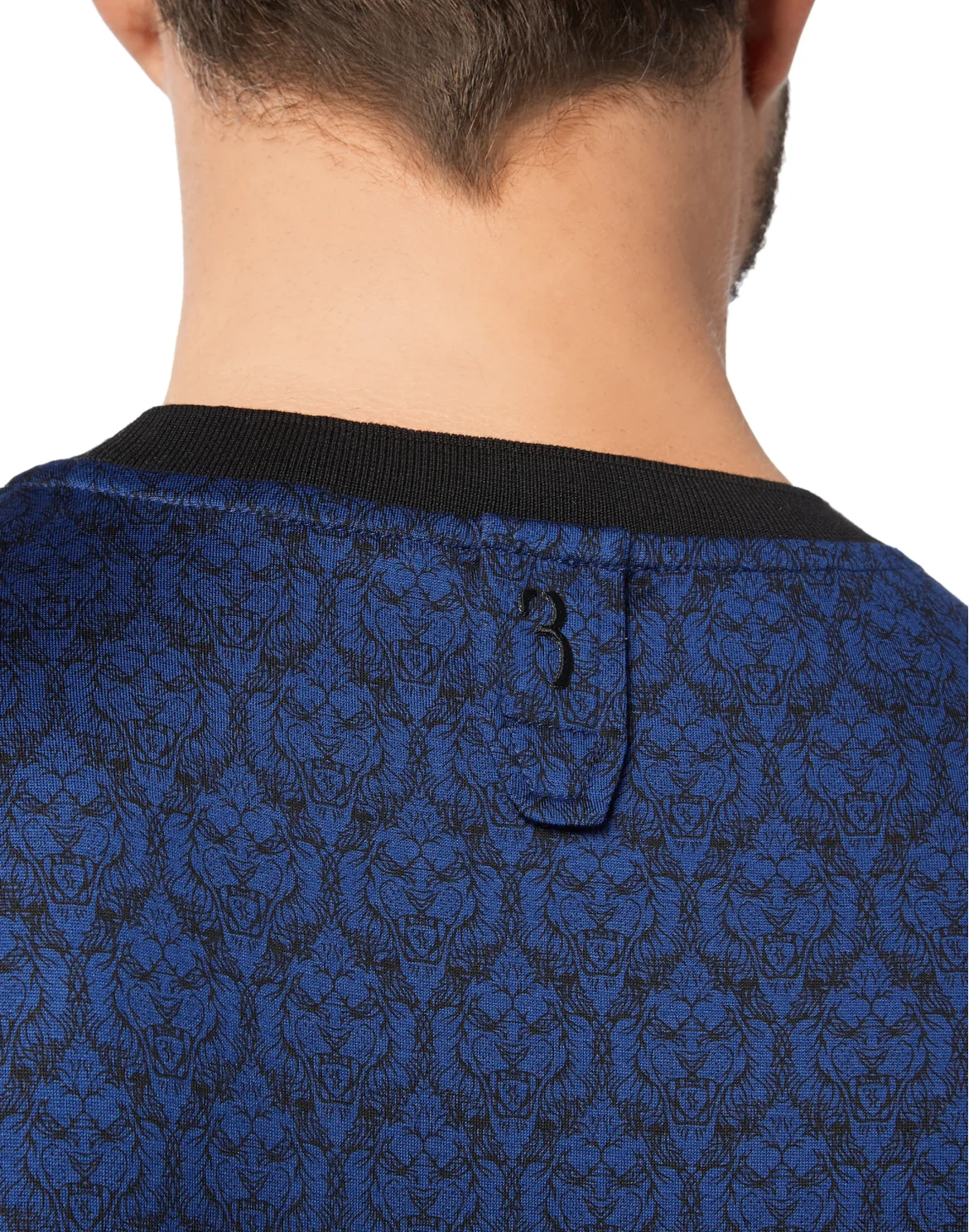 T-shirt Round Neck SS Lion, цвет: Синий