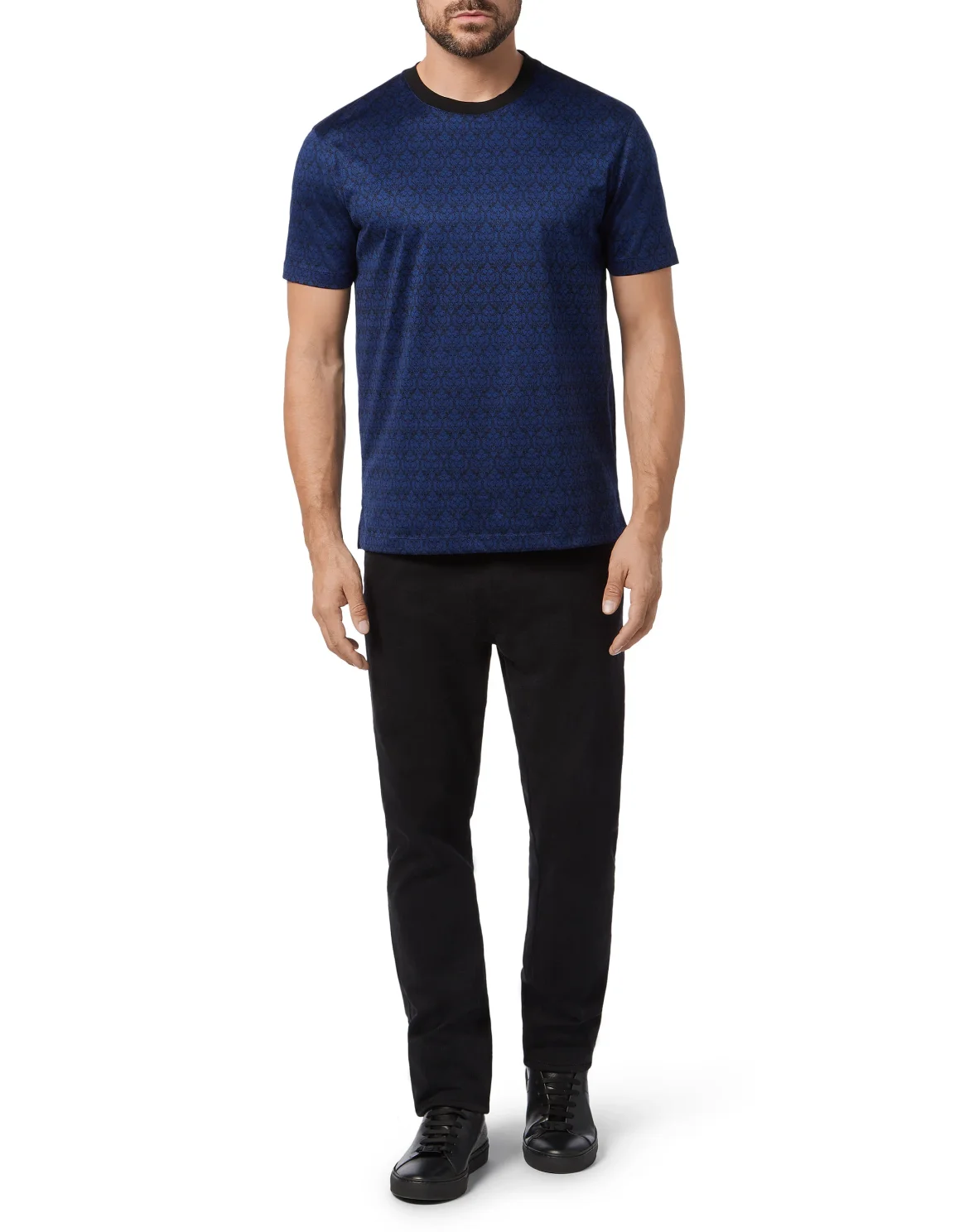 T-shirt Round Neck SS Lion, цвет: Синий