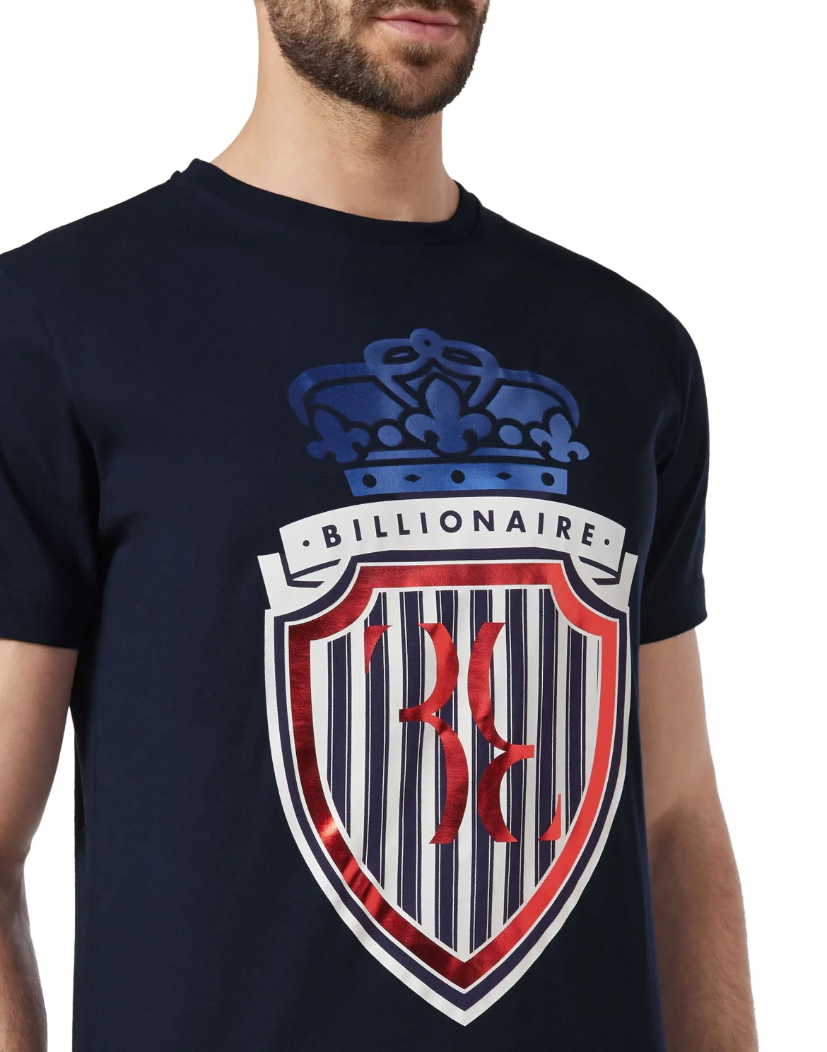 T-shirt Round Neck SS Crest, цвет: Синий