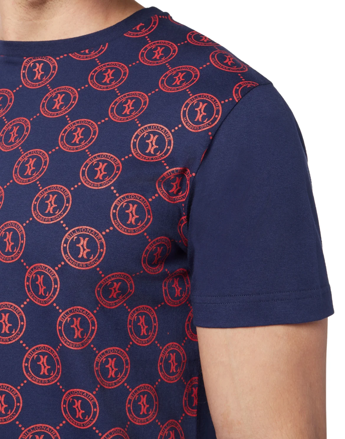T-shirt Round Neck SS Members only, цвет: Синий