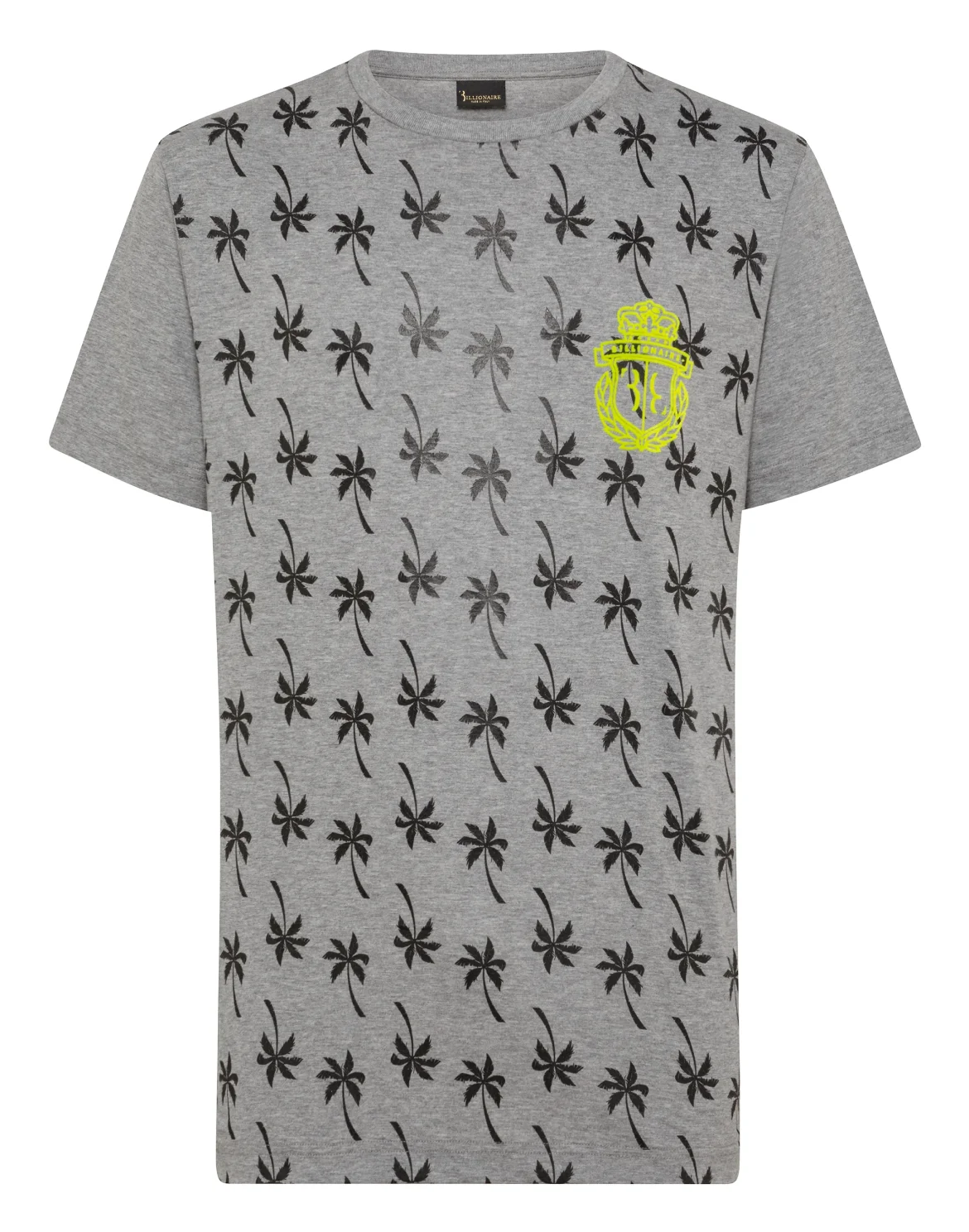 T-shirt Round Neck SS Palms, цвет: Серый