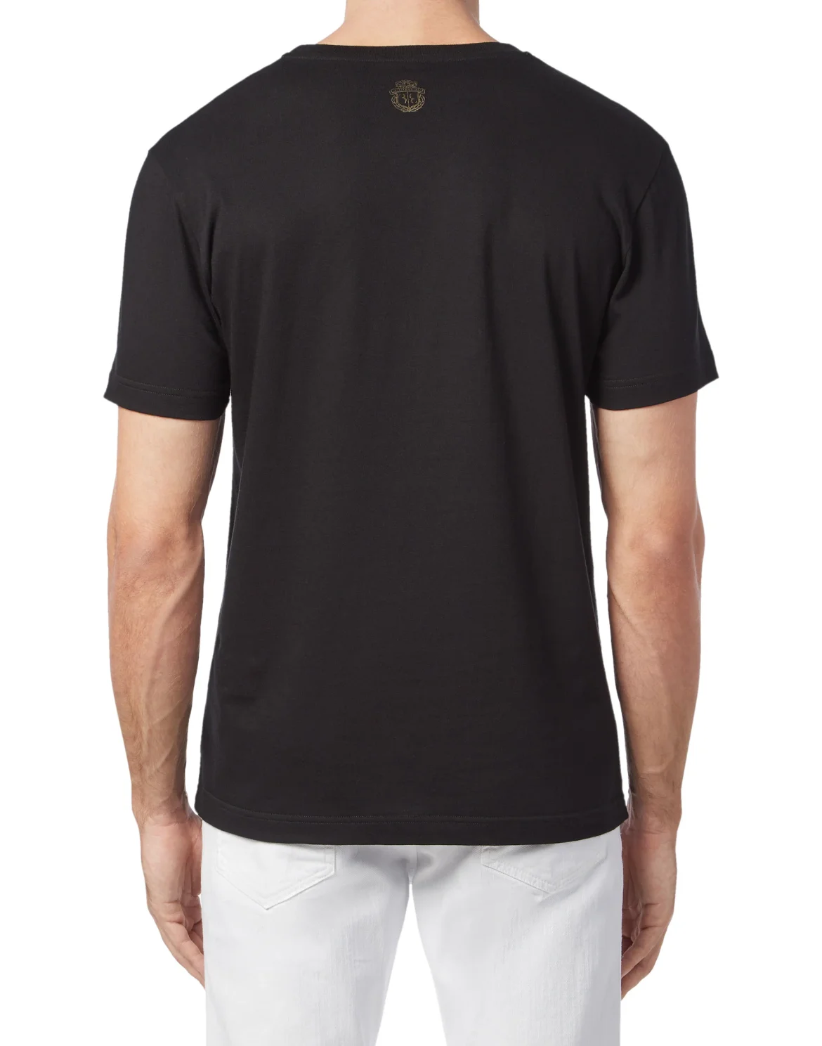 T-shirt Round Neck SS Baroque, цвет: Черный