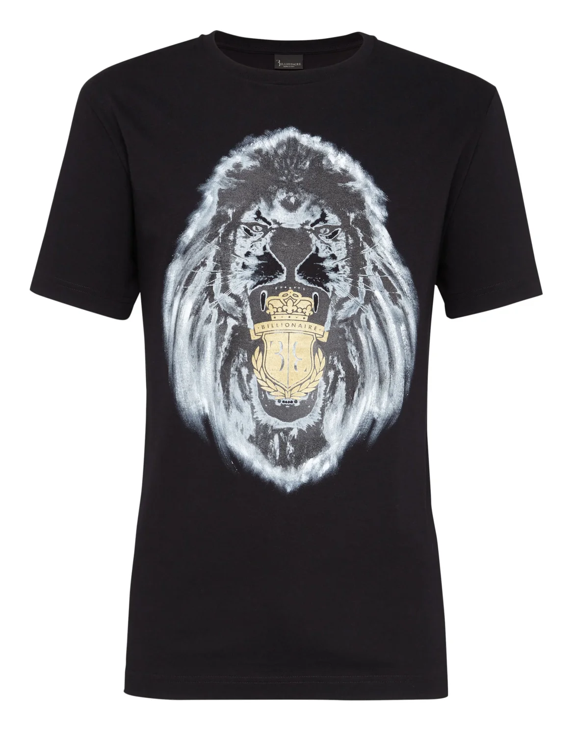 T-shirt Round Neck SS Lion, цвет: Черный