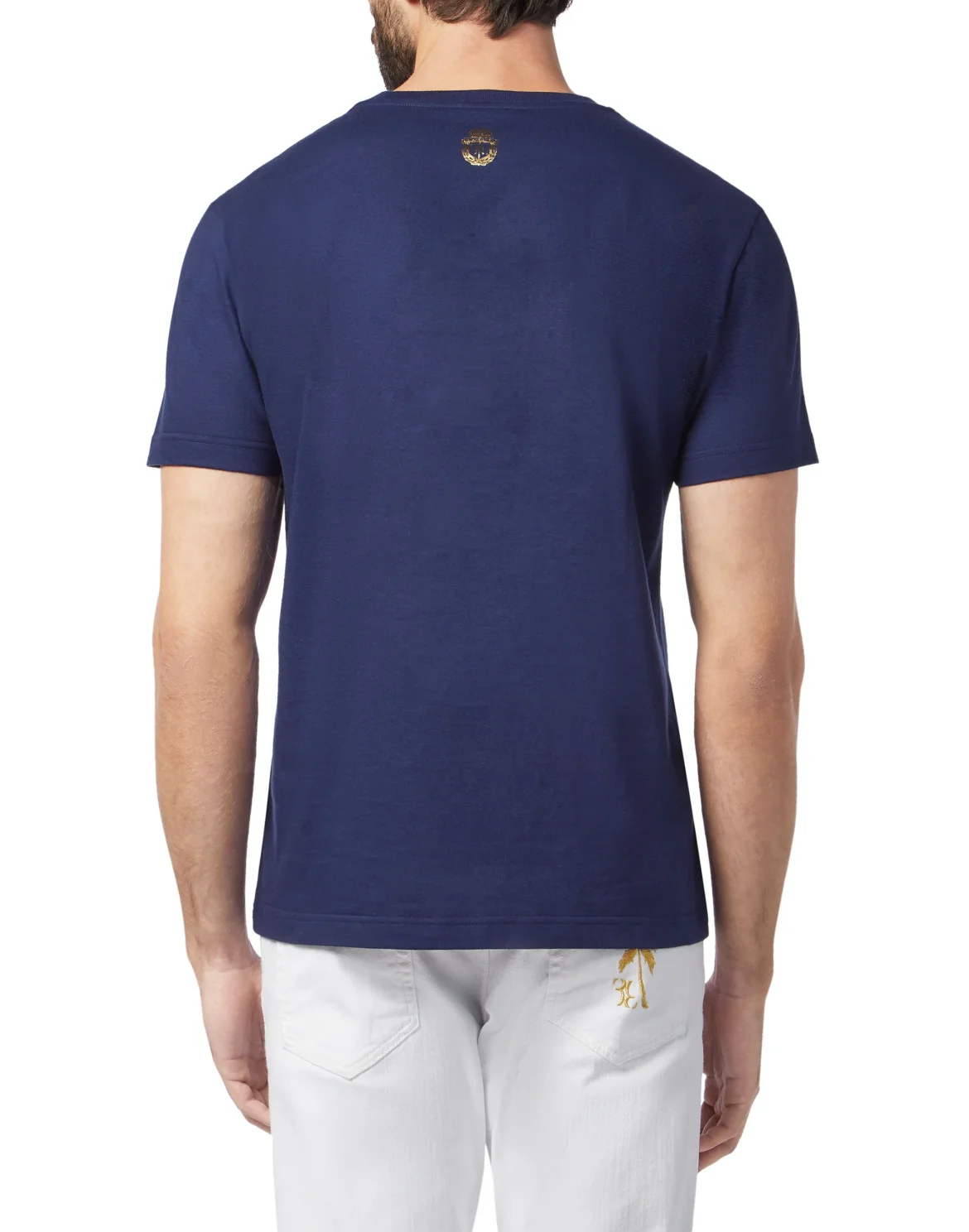 T-shirt Round Neck SS Lion, цвет: Синий
