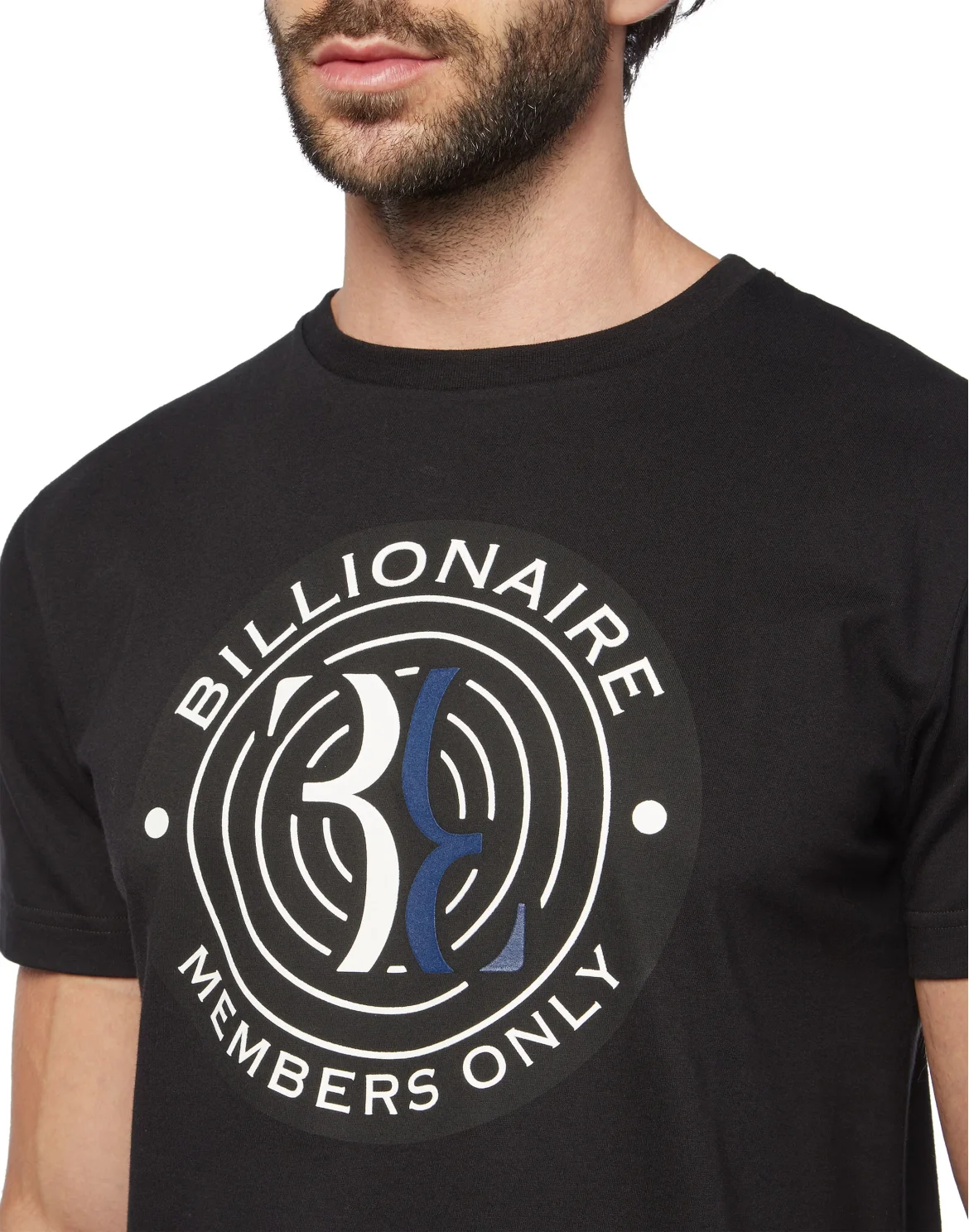 T-shirt Round Neck SS Members only, цвет: Черный