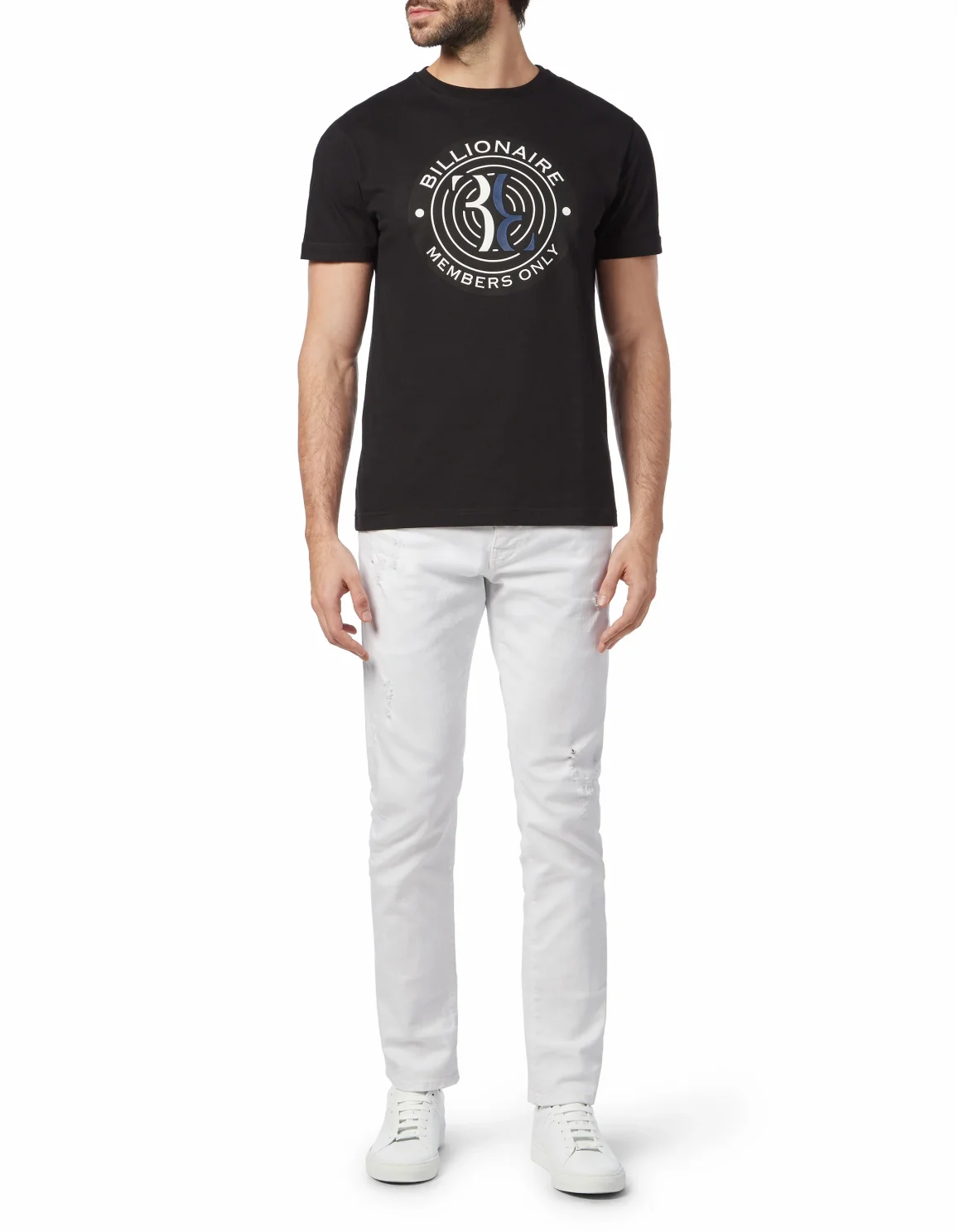 T-shirt Round Neck SS Members only, цвет: Черный