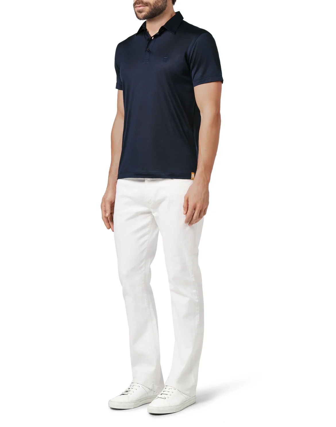 Polo shirt SS Double B, цвет: Синий