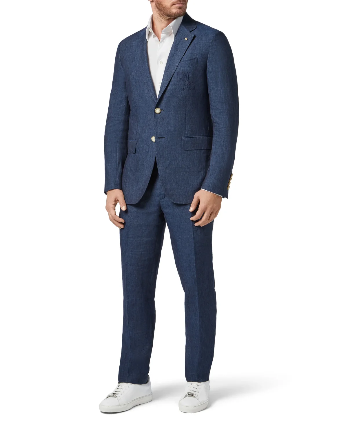 Blazer Super Slim Fit Double B, цвет: Синий