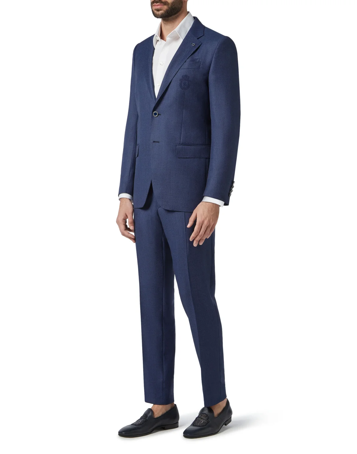 Blazer Tailored Fit Crest, цвет: Синий