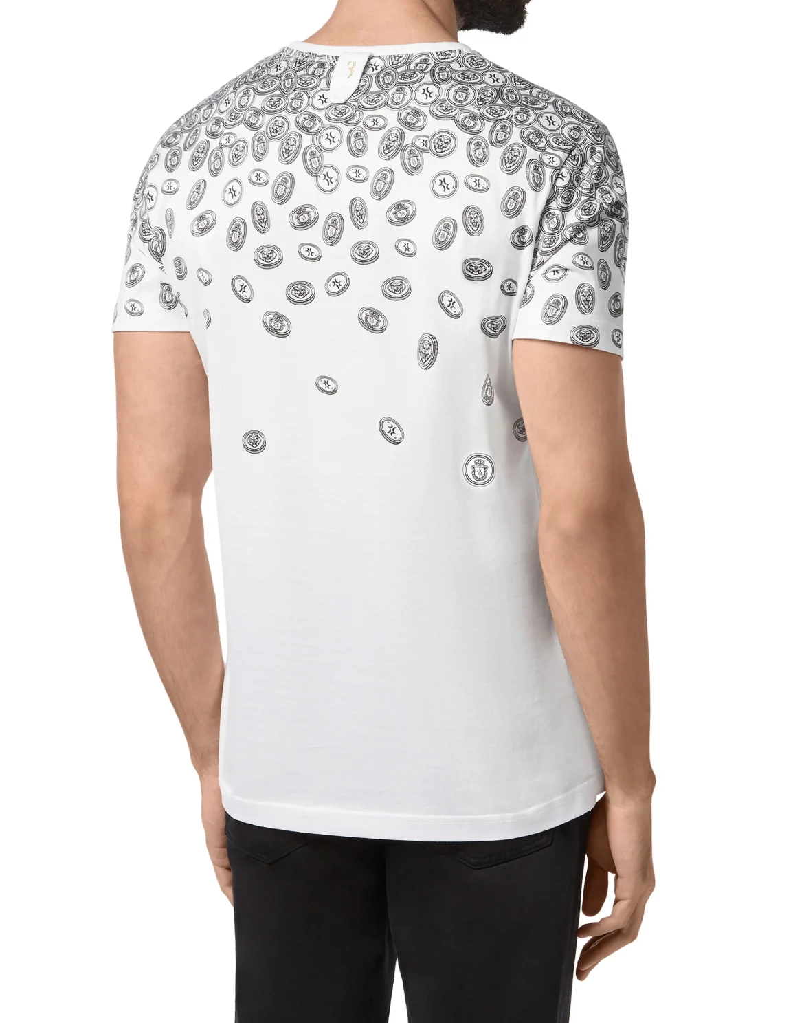 T-shirt Round Neck SS Money, цвет: Белый