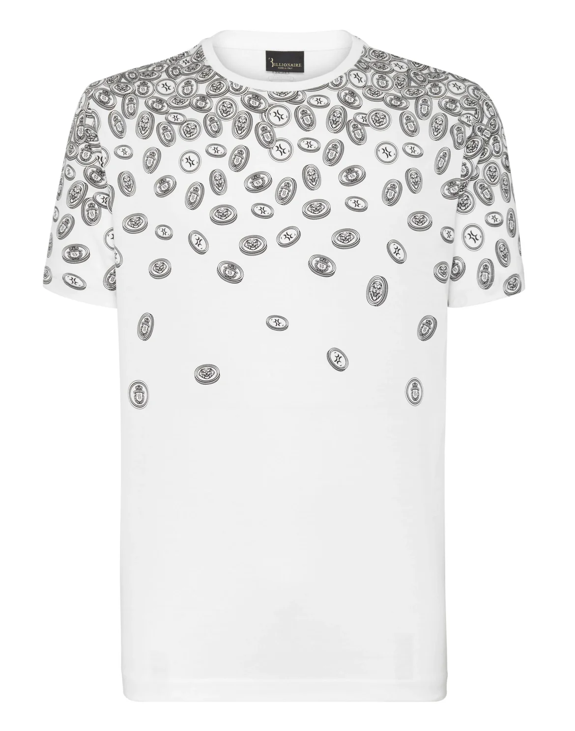 T-shirt Round Neck SS Money, цвет: Белый