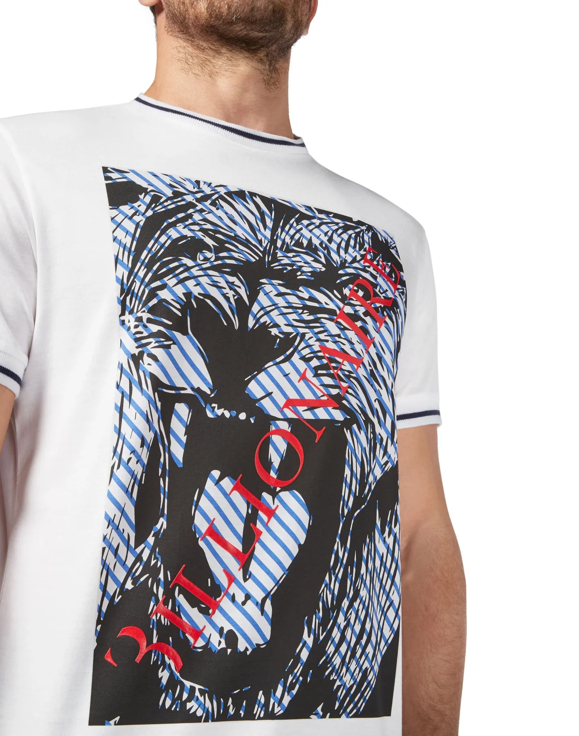 T-shirt Round Neck SS Lion, цвет: Белый