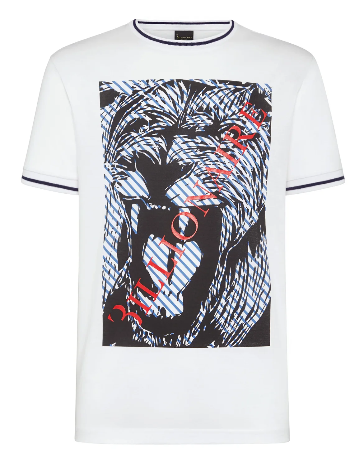 T-shirt Round Neck SS Lion, цвет: Белый