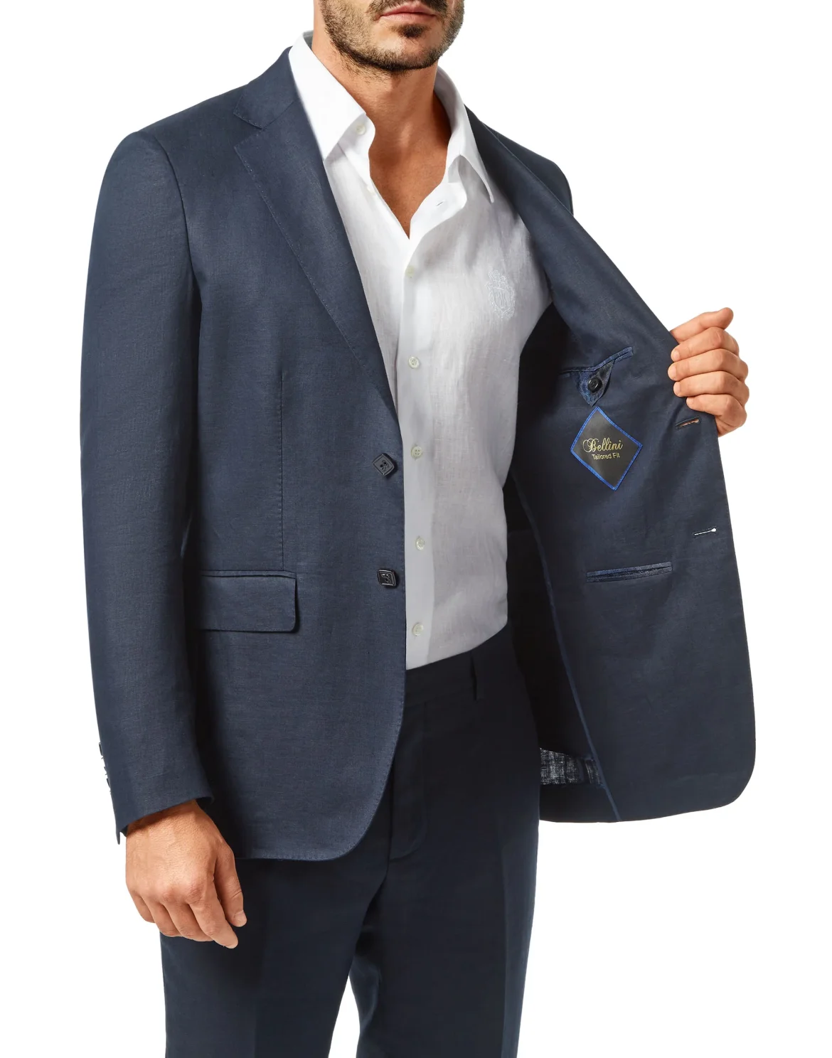 Blazer Tailored Fit Crest, цвет: Синий
