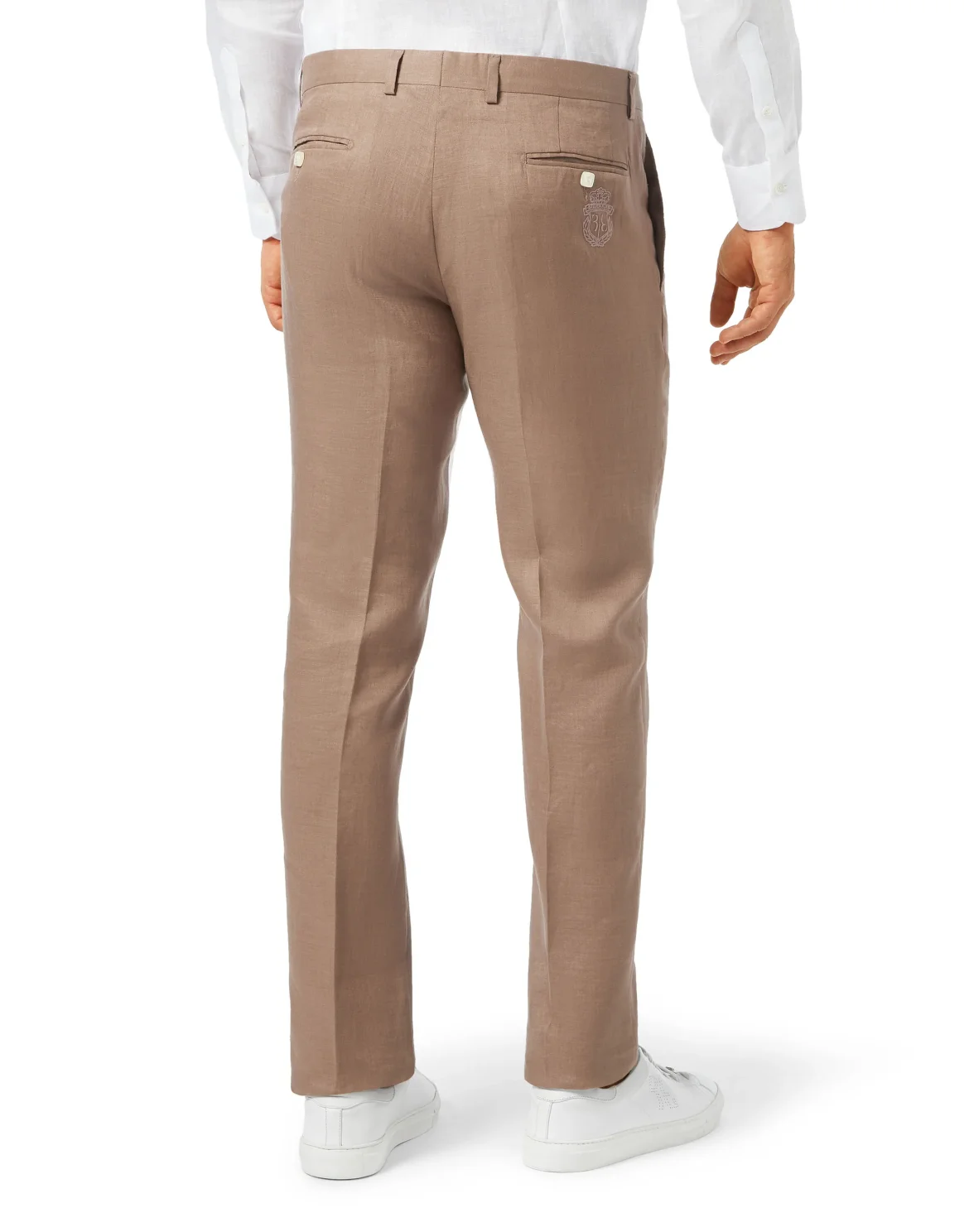 Trousers Tailored Fit Crest, цвет: Коричневый