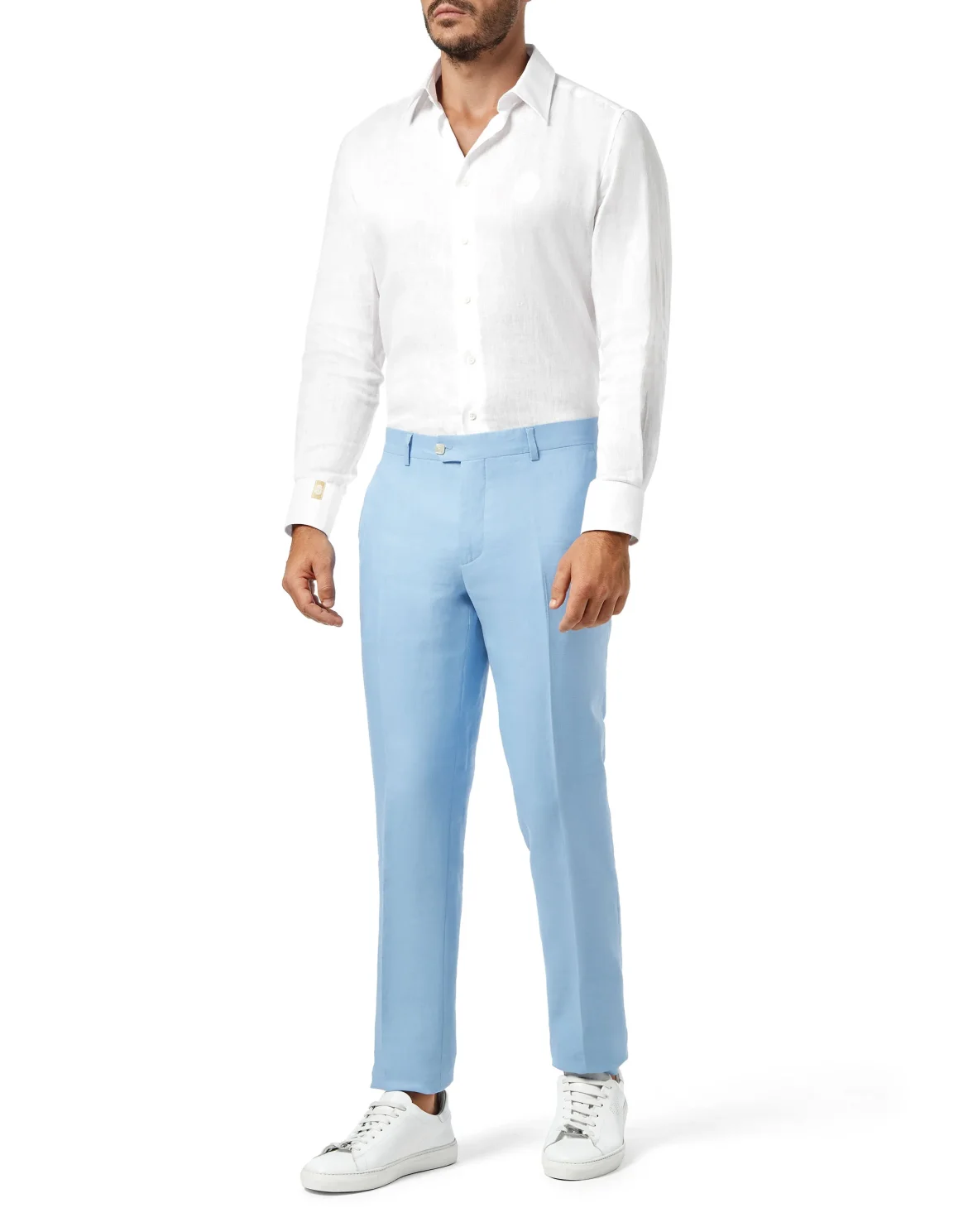 Trousers Tailored Fit Crest, цвет: Синий