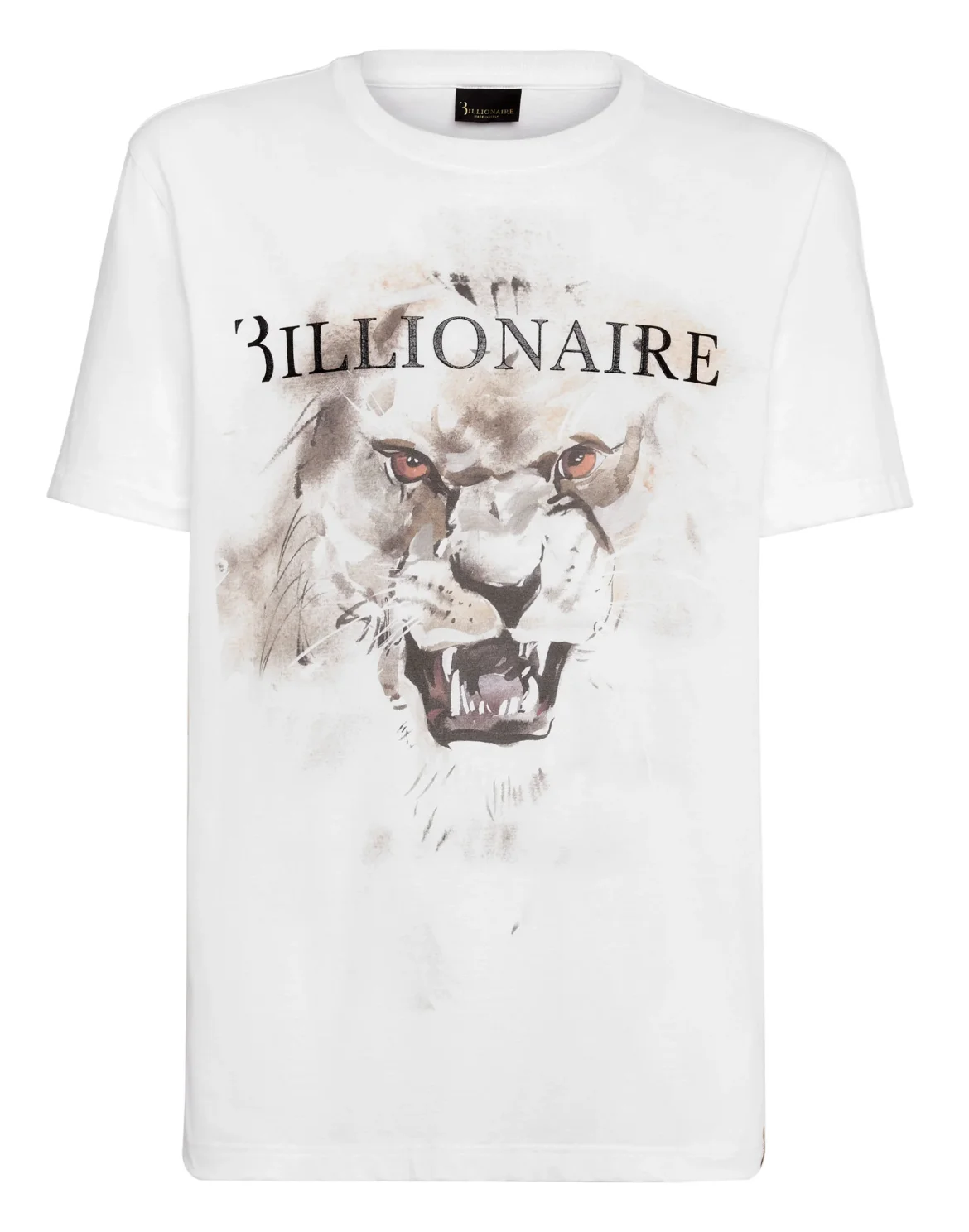 T-shirt Round Neck SS Lion, цвет: Белый