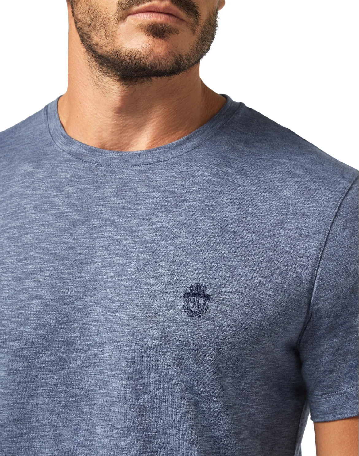 T-shirt Round Neck SS Crest, цвет: Синий