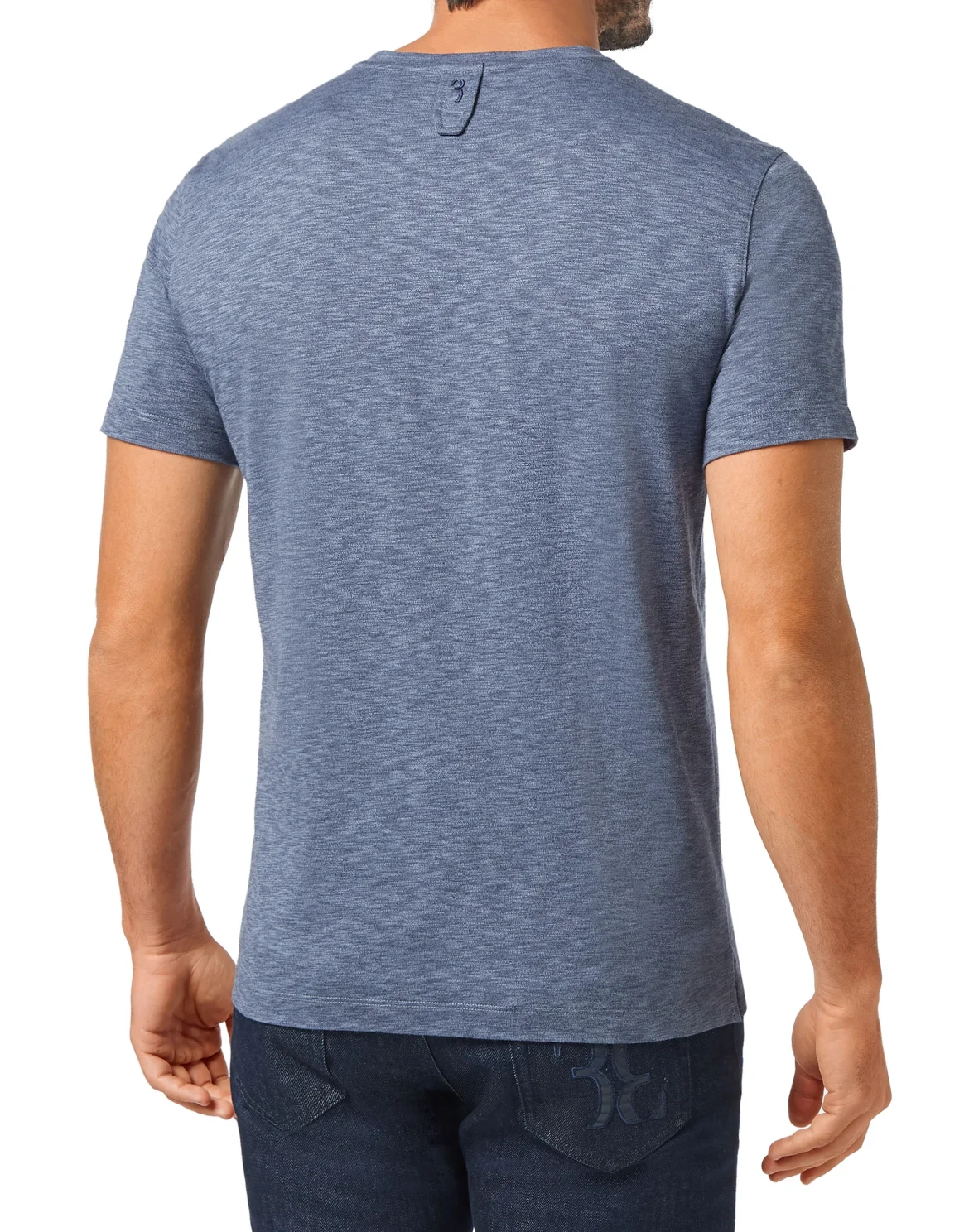 T-shirt Round Neck SS Crest, цвет: Синий