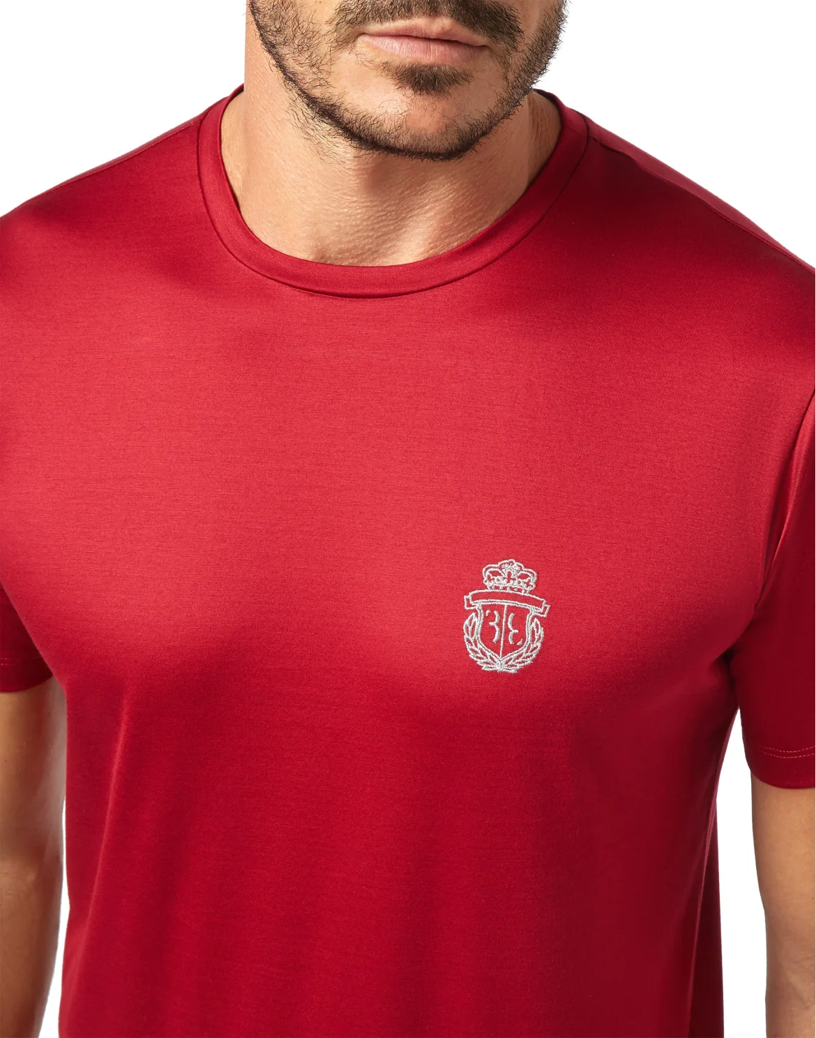 T-shirt Round Neck SS Crest, цвет: Красный