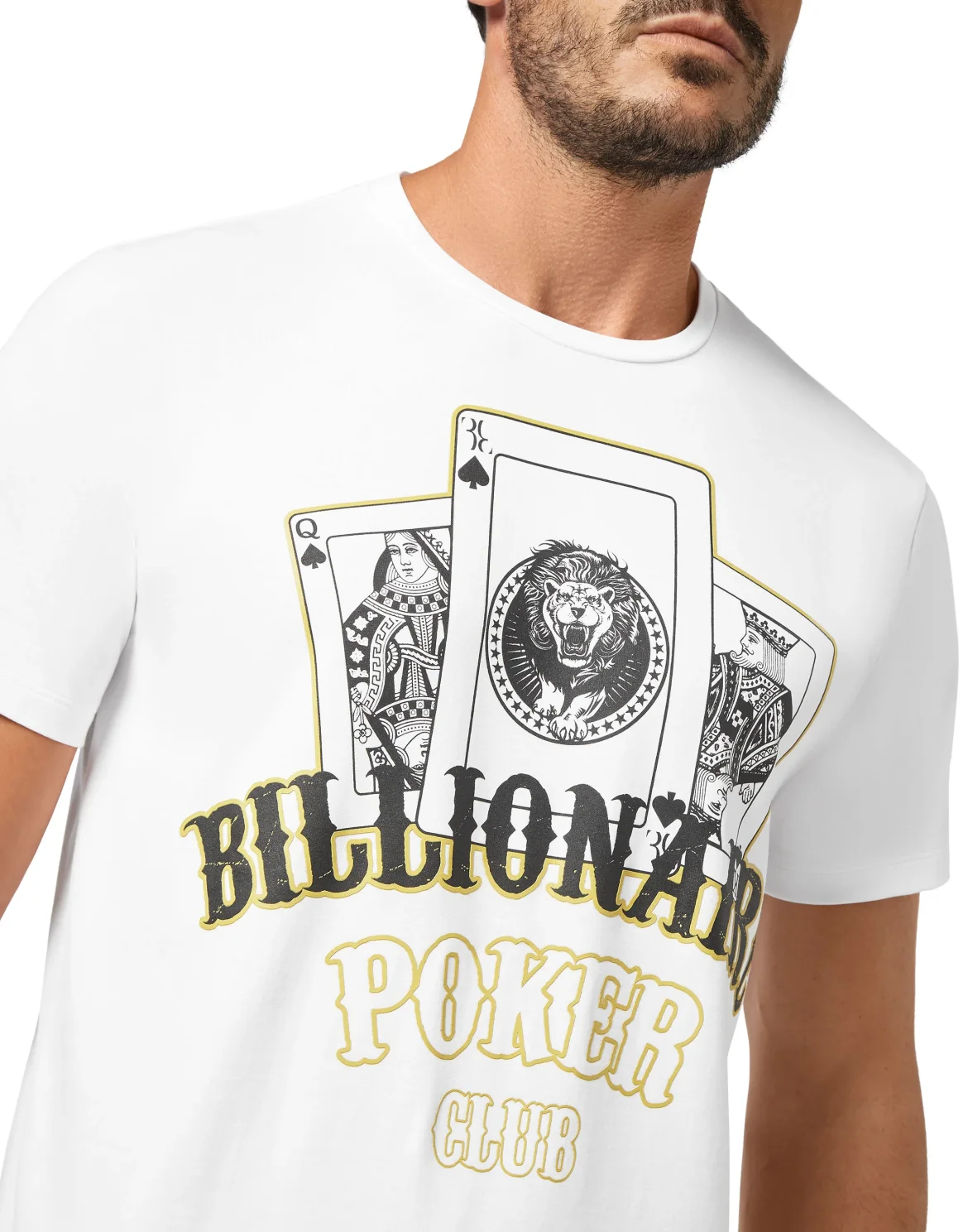 T-shirt Round Neck SS Casinò, цвет: Белый