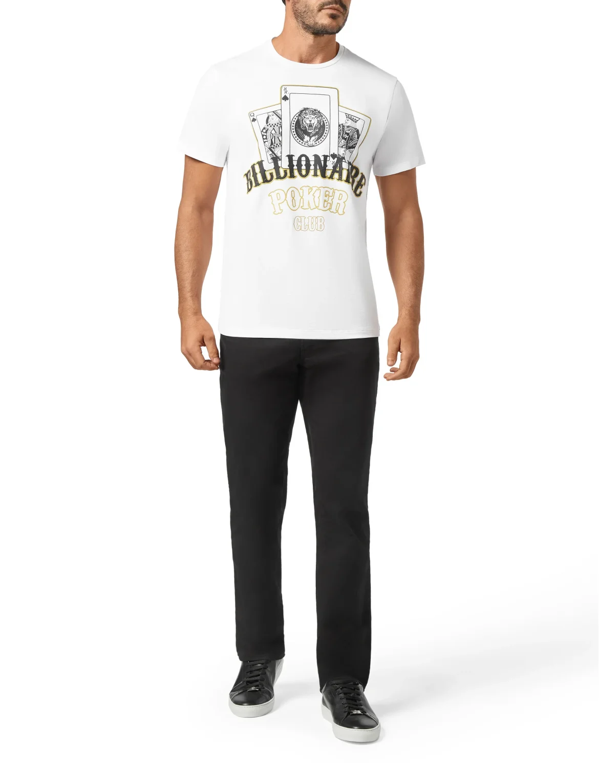 T-shirt Round Neck SS Casinò, цвет: Белый
