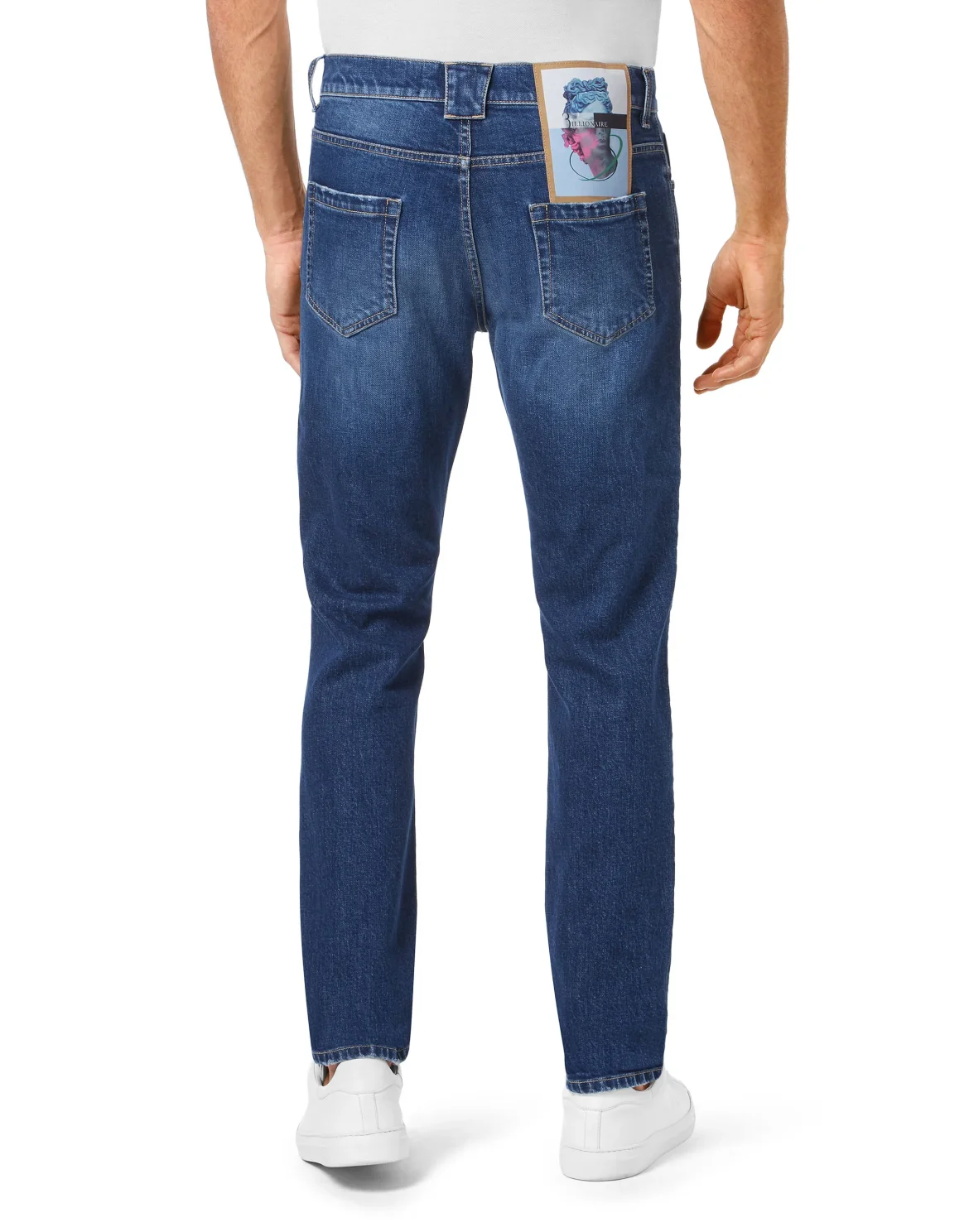 Denim Trousers Super Straight Cut, цвет: Синий