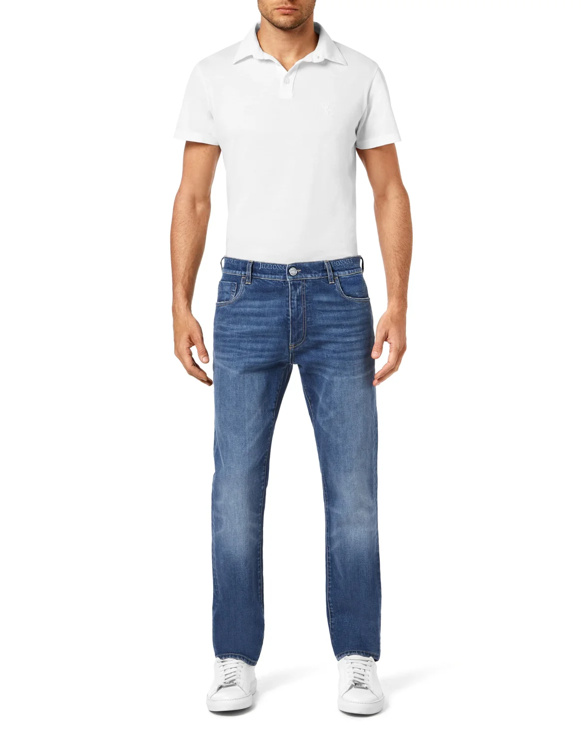 Denim Trousers Super Straight Cut Istitutional, цвет: Синий